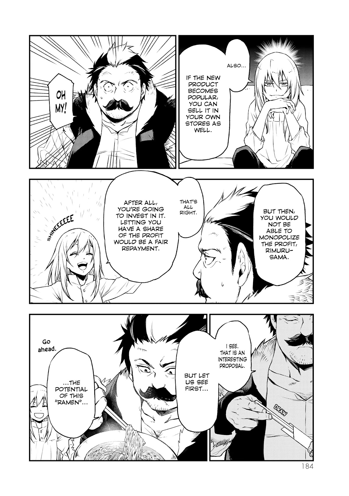 Tensei Shitara Slime Datta Ken Chapter 87.5 page 4 - Chapter 87.5: Gourmet Road
