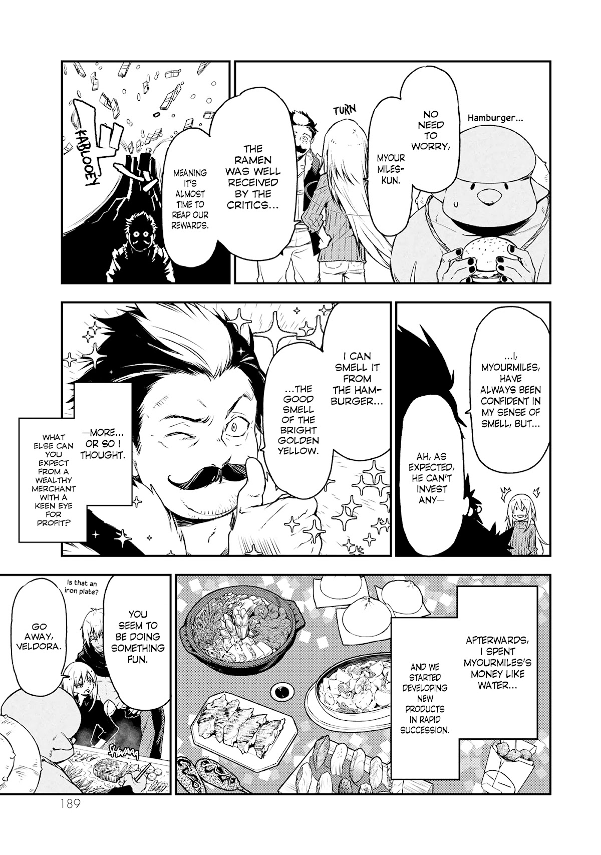 Tensei Shitara Slime Datta Ken Chapter 87.5 page 9 - Chapter 87.5: Gourmet Road