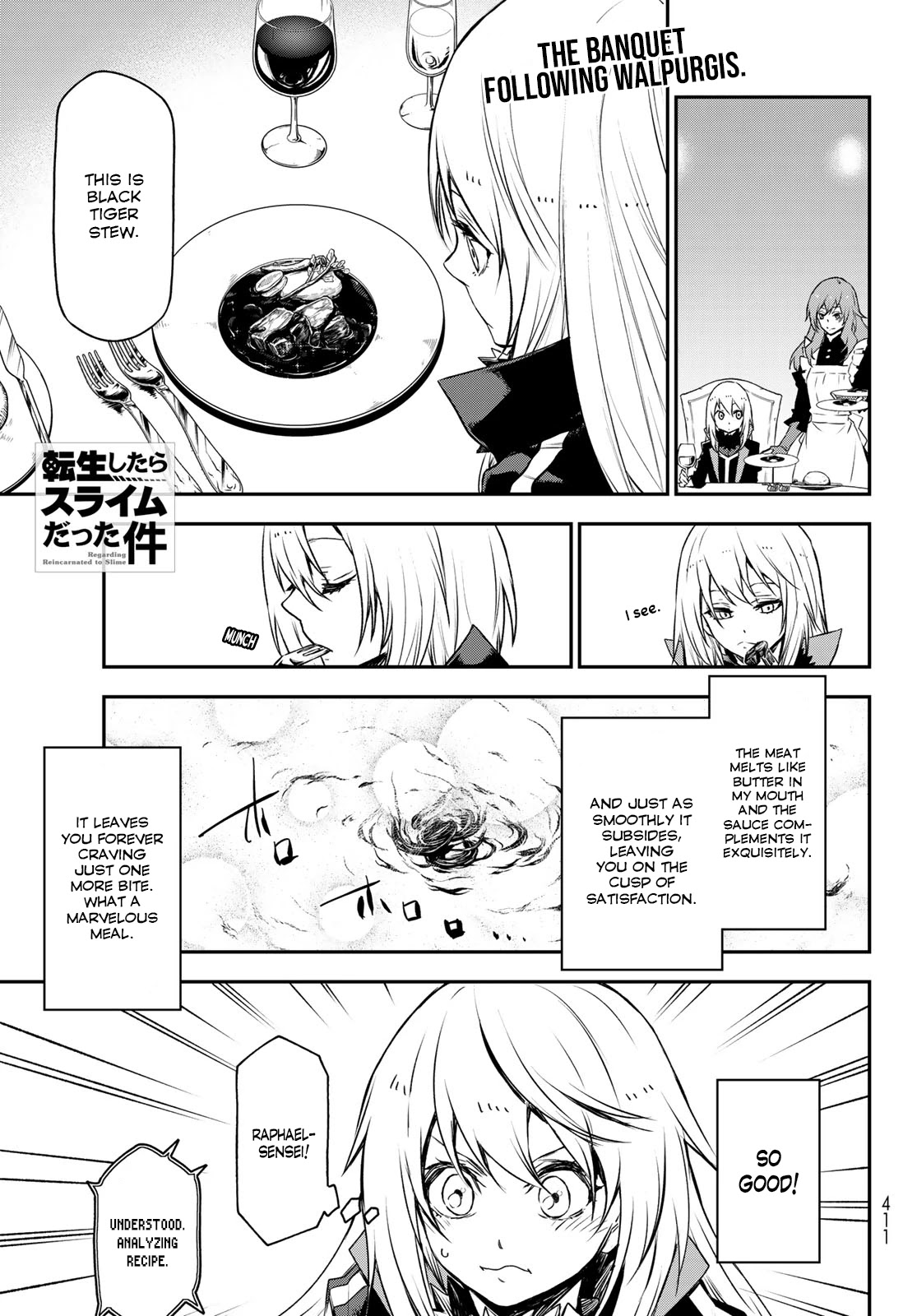 Tensei Shitara Slime Datta Ken Chapter 87 page 1 - Chapter 87: God's Right Hand