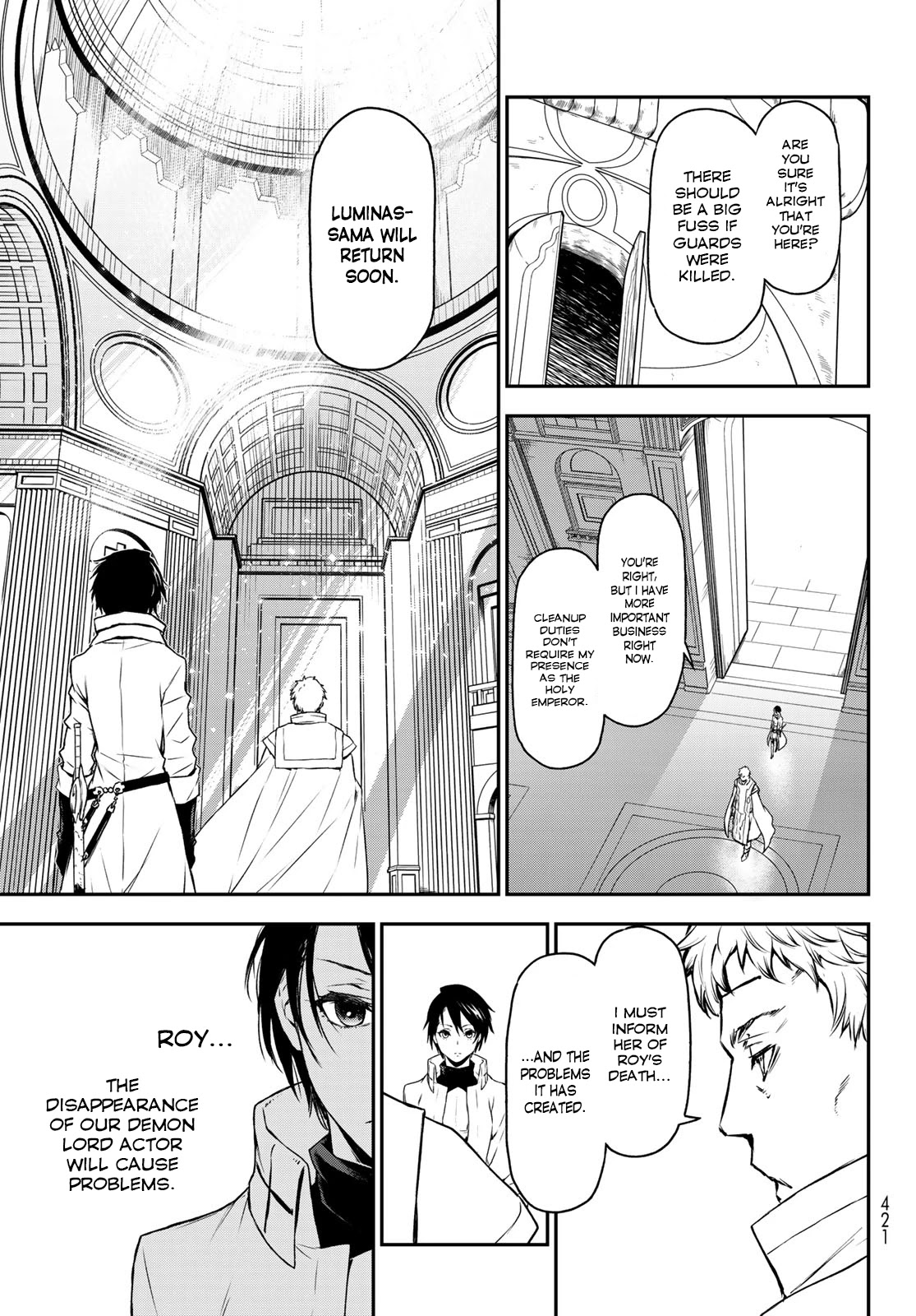 Tensei Shitara Slime Datta Ken Chapter 87 page 11 - Chapter 87: God's Right Hand
