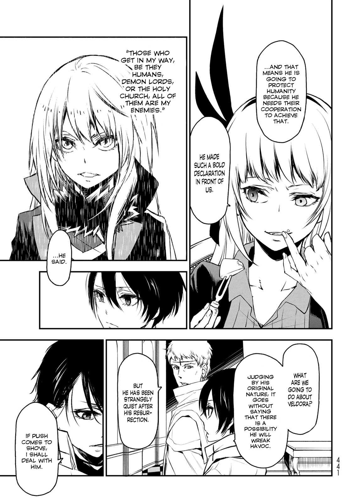 Tensei Shitara Slime Datta Ken Chapter 87 page 31 - Chapter 87: God's Right Hand