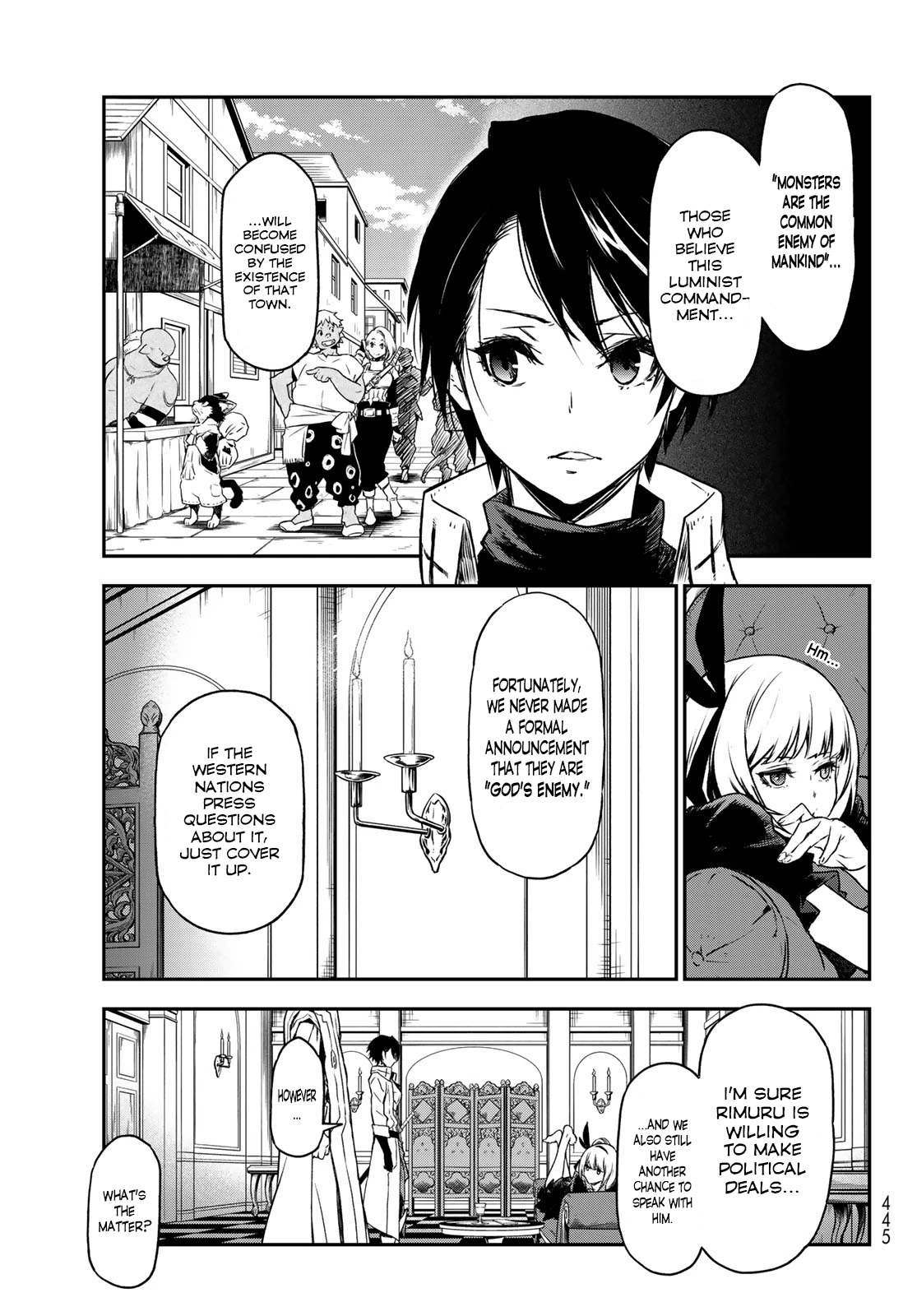 Tensei Shitara Slime Datta Ken Chapter 87 page 35 - Chapter 87: God's Right Hand
