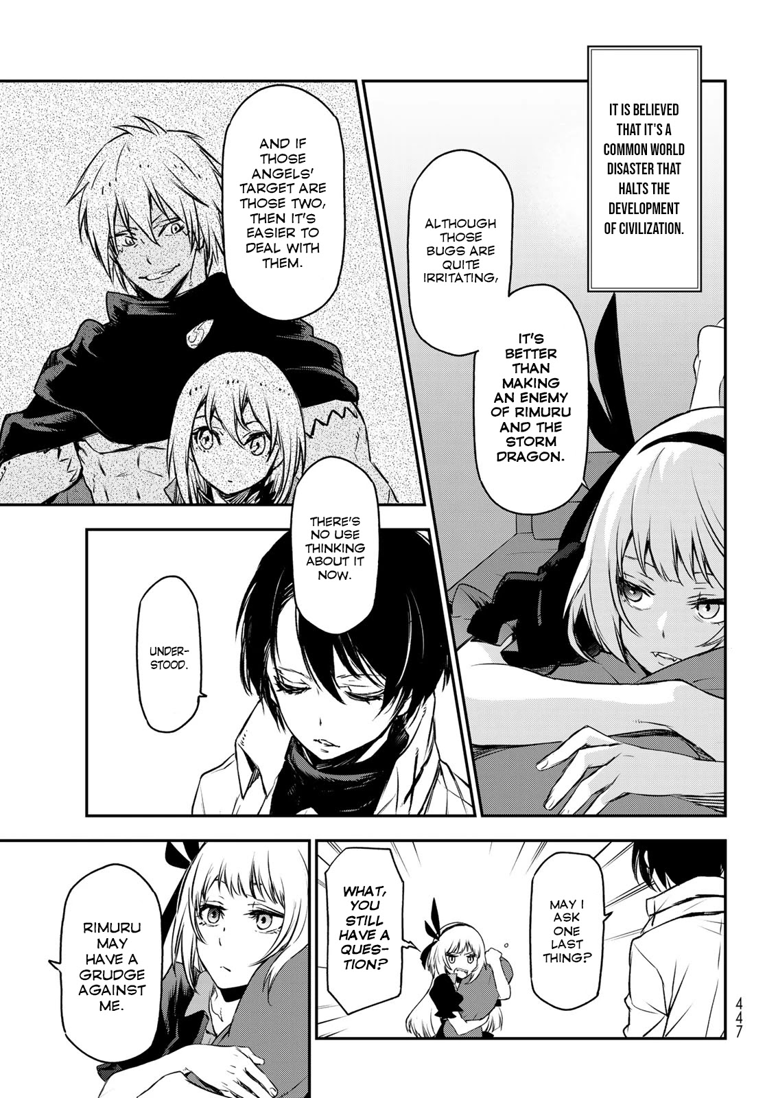 Tensei Shitara Slime Datta Ken Chapter 87 page 37 - Chapter 87: God's Right Hand