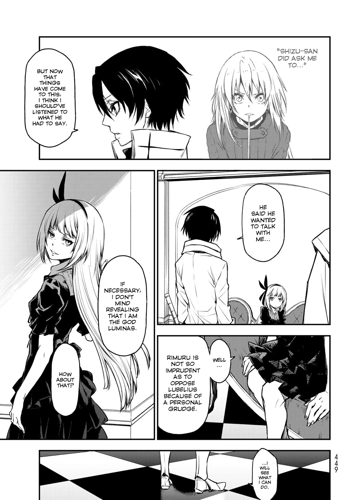 Tensei Shitara Slime Datta Ken Chapter 87 page 39 - Chapter 87: God's Right Hand
