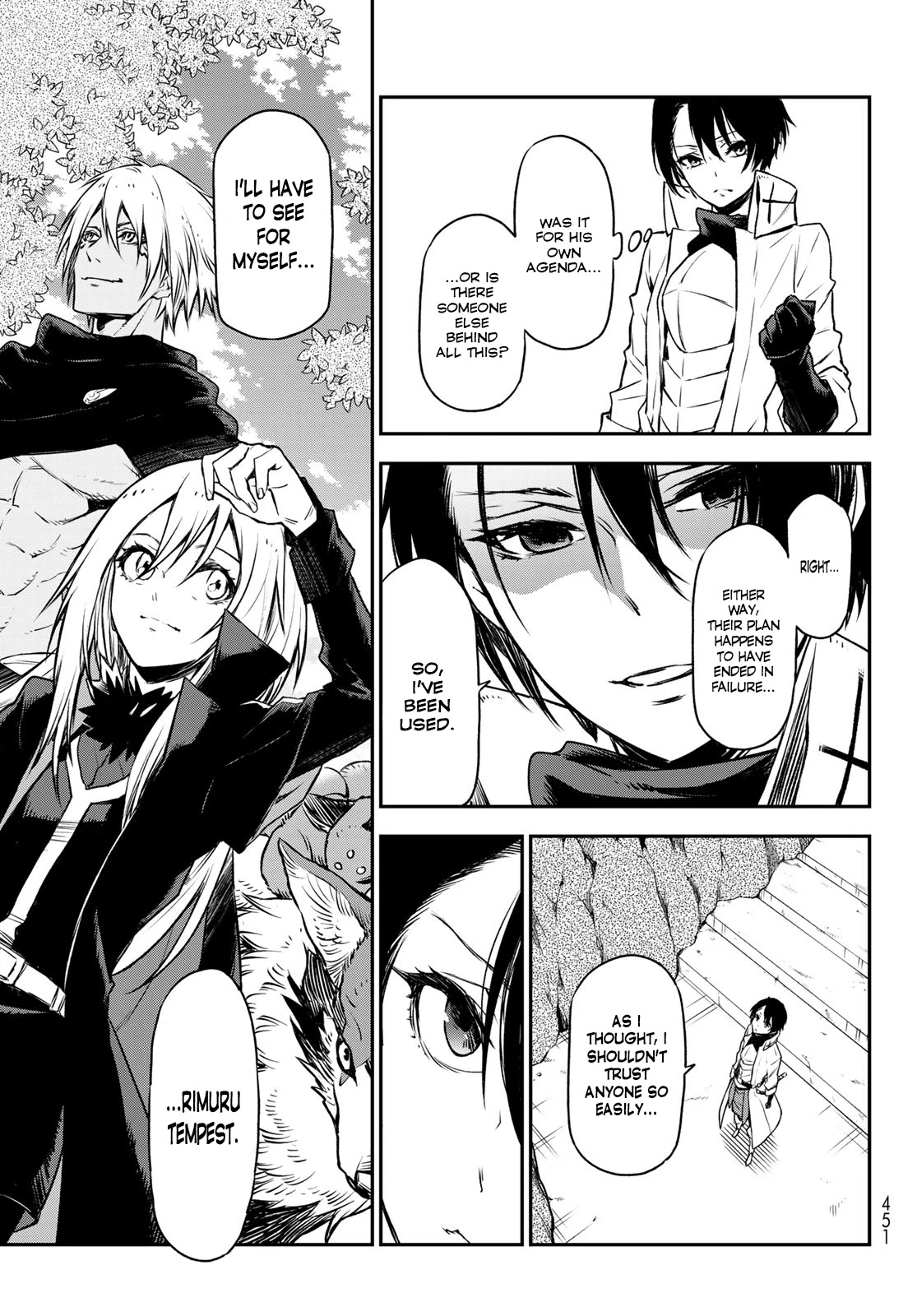 Tensei Shitara Slime Datta Ken Chapter 87 page 41 - Chapter 87: God's Right Hand