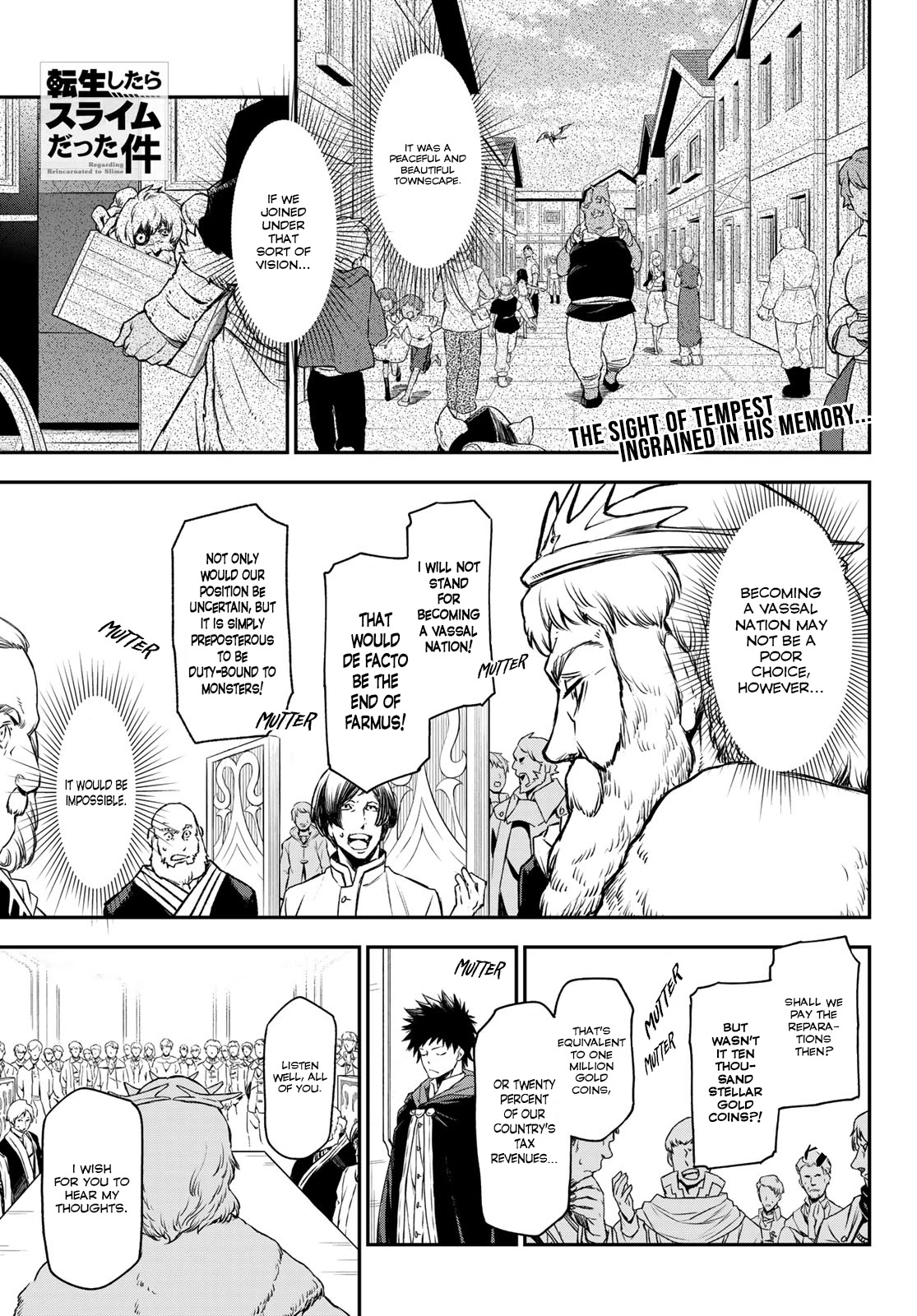 Tensei Shitara Slime Datta Ken Chapter 89 page 1 - Chapter 89: The Monster Federation and the Holy Empire