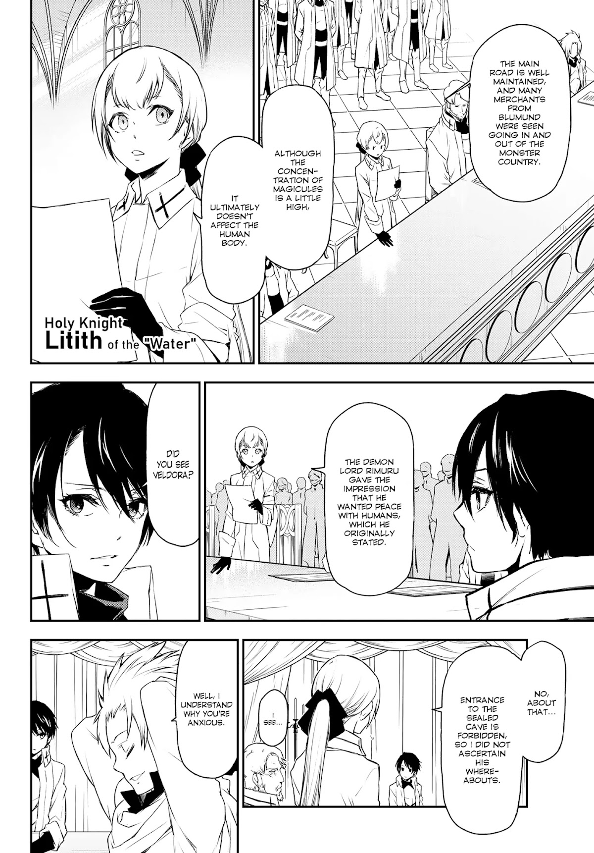 Tensei Shitara Slime Datta Ken Chapter 90 page 4 - Chapter 90: The Saint's Motive