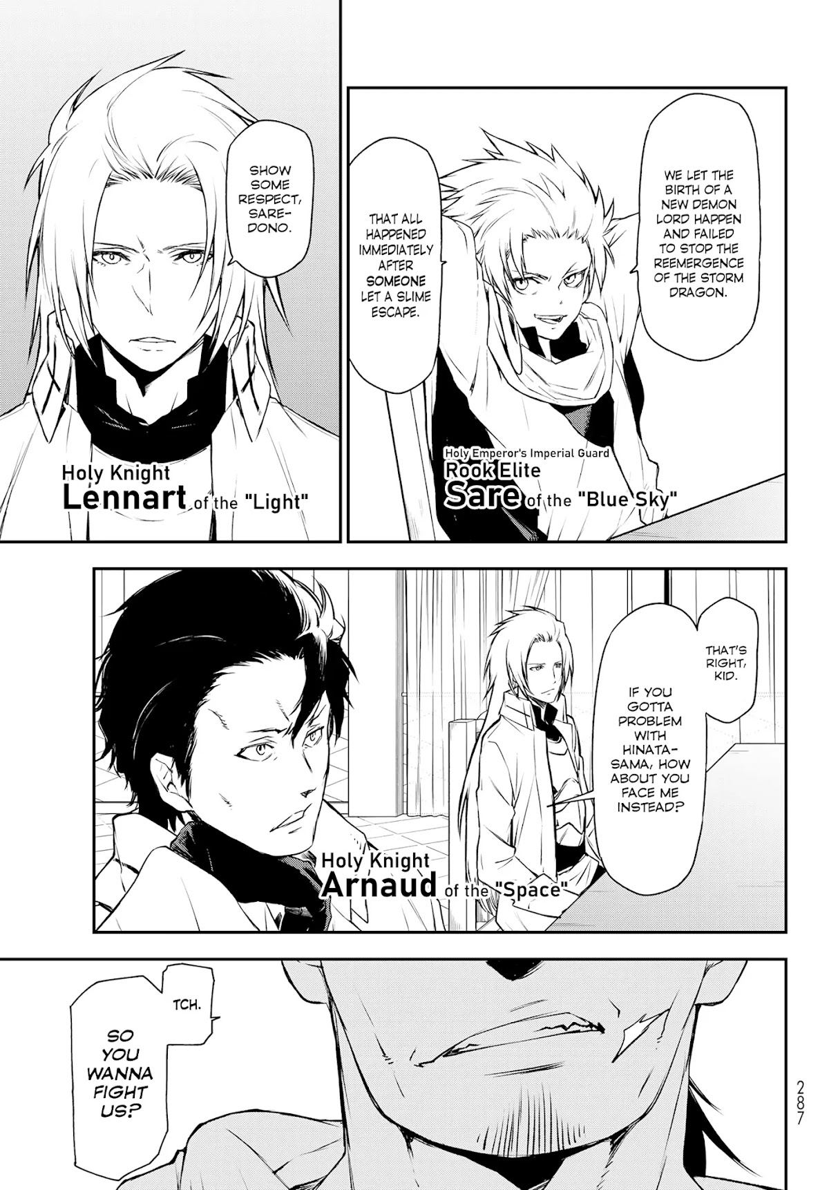 Tensei Shitara Slime Datta Ken Chapter 90 page 5 - Chapter 90: The Saint's Motive