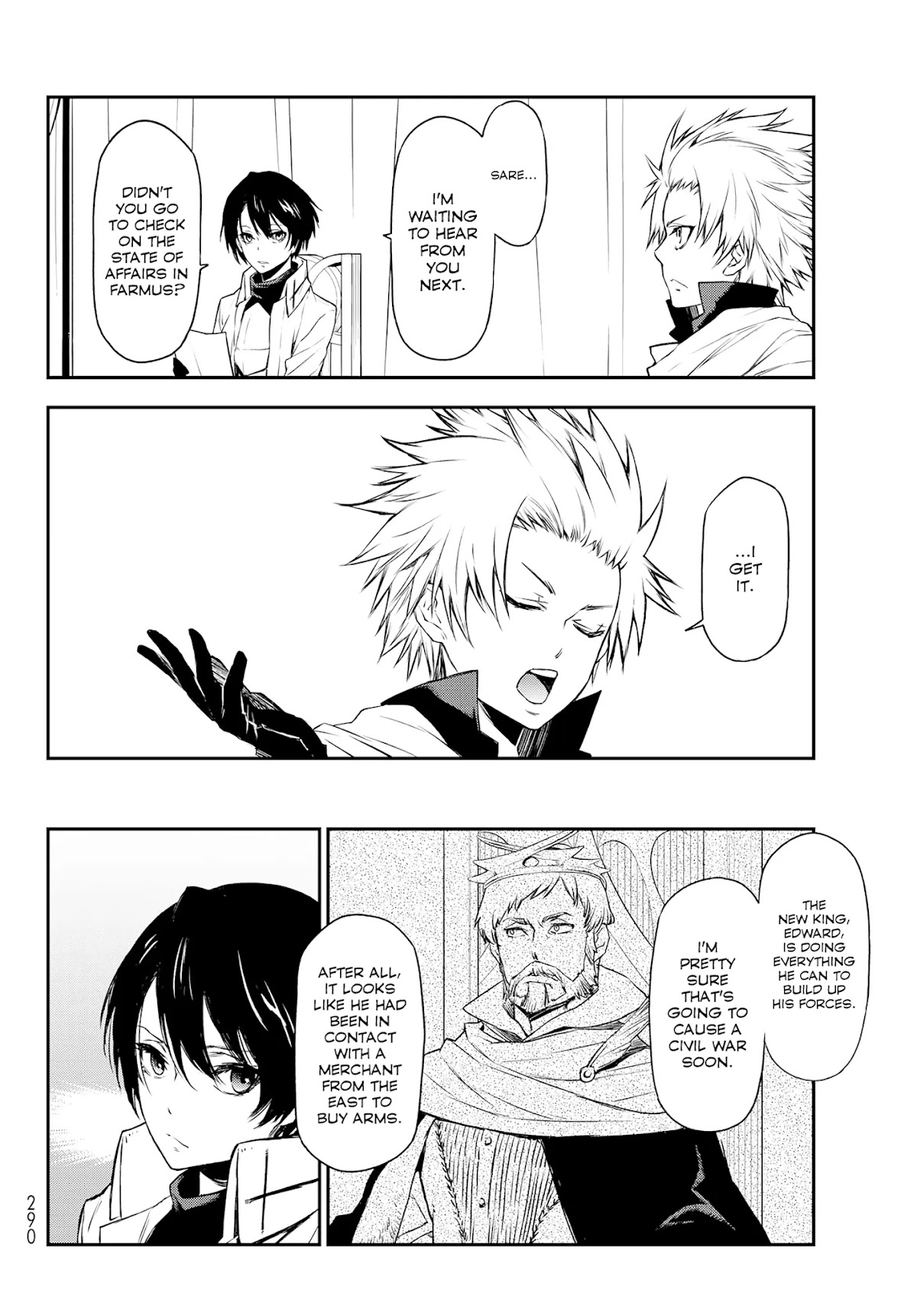 Tensei Shitara Slime Datta Ken Chapter 90 page 8 - Chapter 90: The Saint's Motive