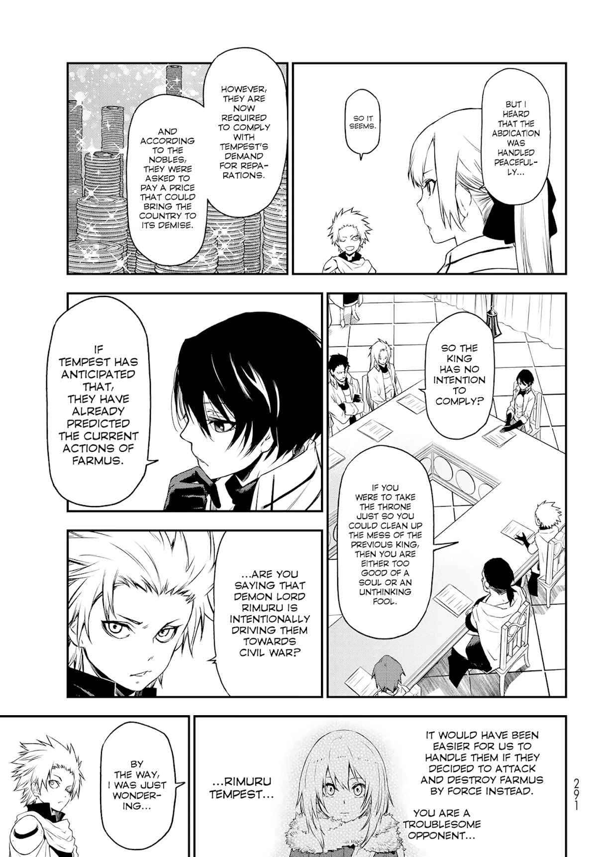 Tensei Shitara Slime Datta Ken Chapter 90 page 9 - Chapter 90: The Saint's Motive