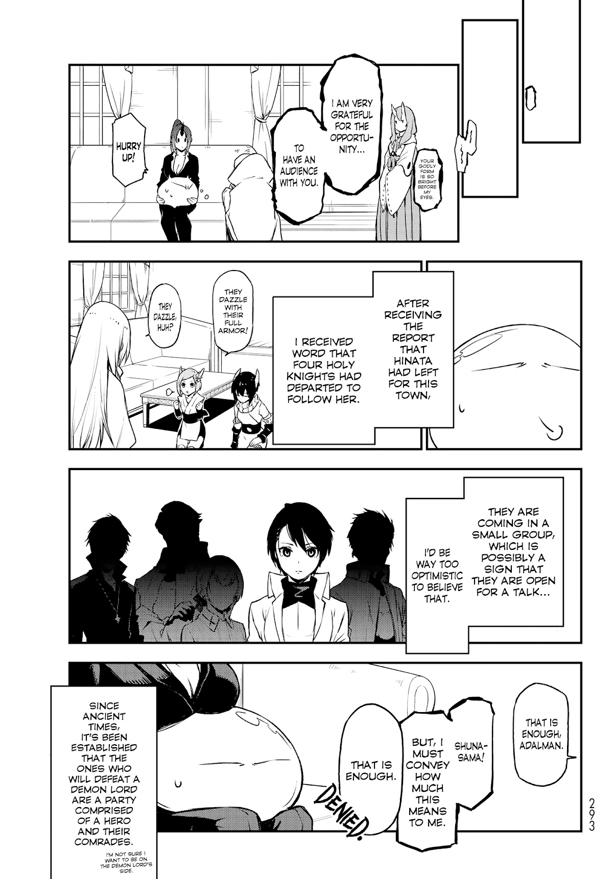 Tensei Shitara Slime Datta Ken Chapter 91 page 11 - Chapter 91: Reminiscing One's Hometown
