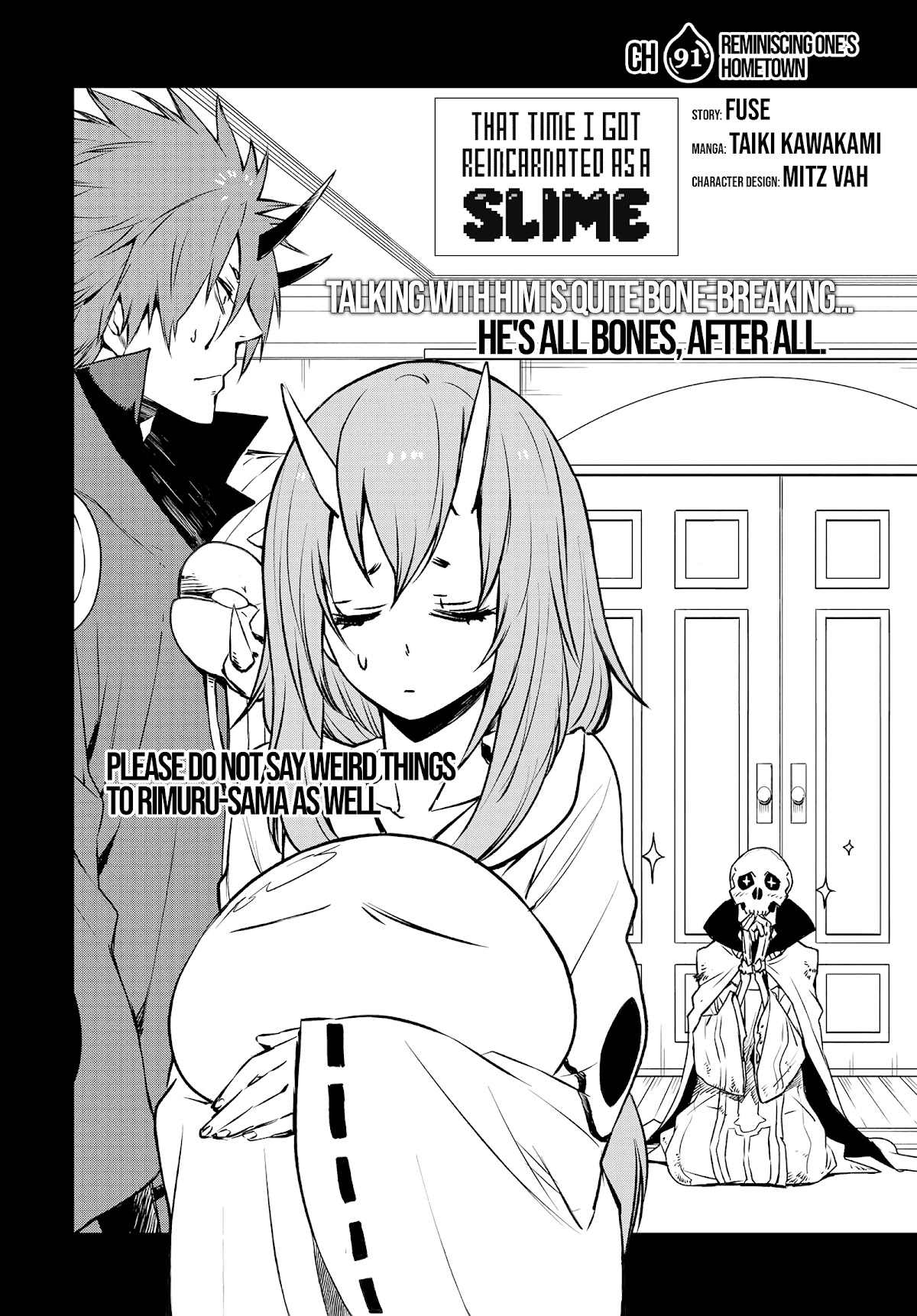 Tensei Shitara Slime Datta Ken Chapter 91 page 4 - Chapter 91: Reminiscing One's Hometown