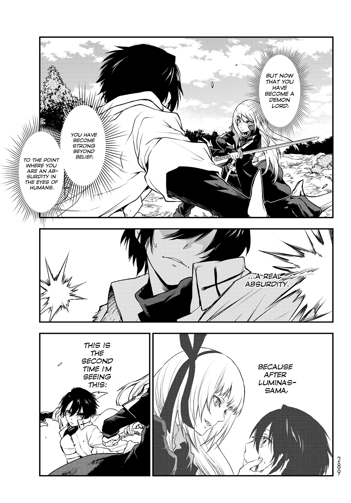 Tensei Shitara Slime Datta Ken Chapter 93 page 10 - Chapter 93: Clash of Holy and Demonic