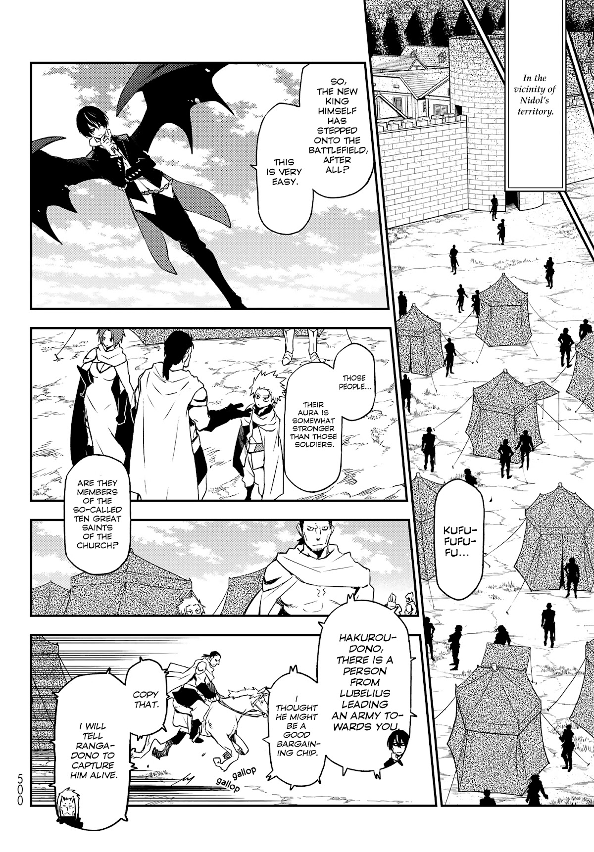 Tensei Shitara Slime Datta Ken Chapter 94 page 10 - Chapter 94: The Old Demon's Smile