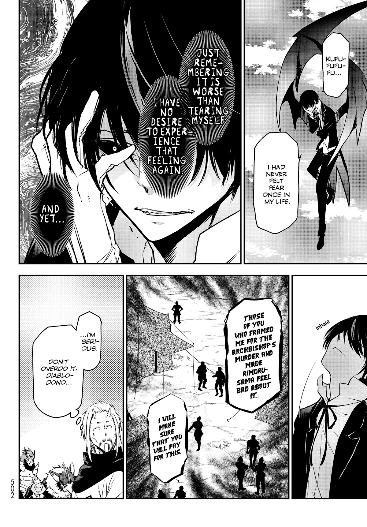 Tensei Shitara Slime Datta Ken Chapter 94 page 12 - Chapter 94: The Old Demon's Smile