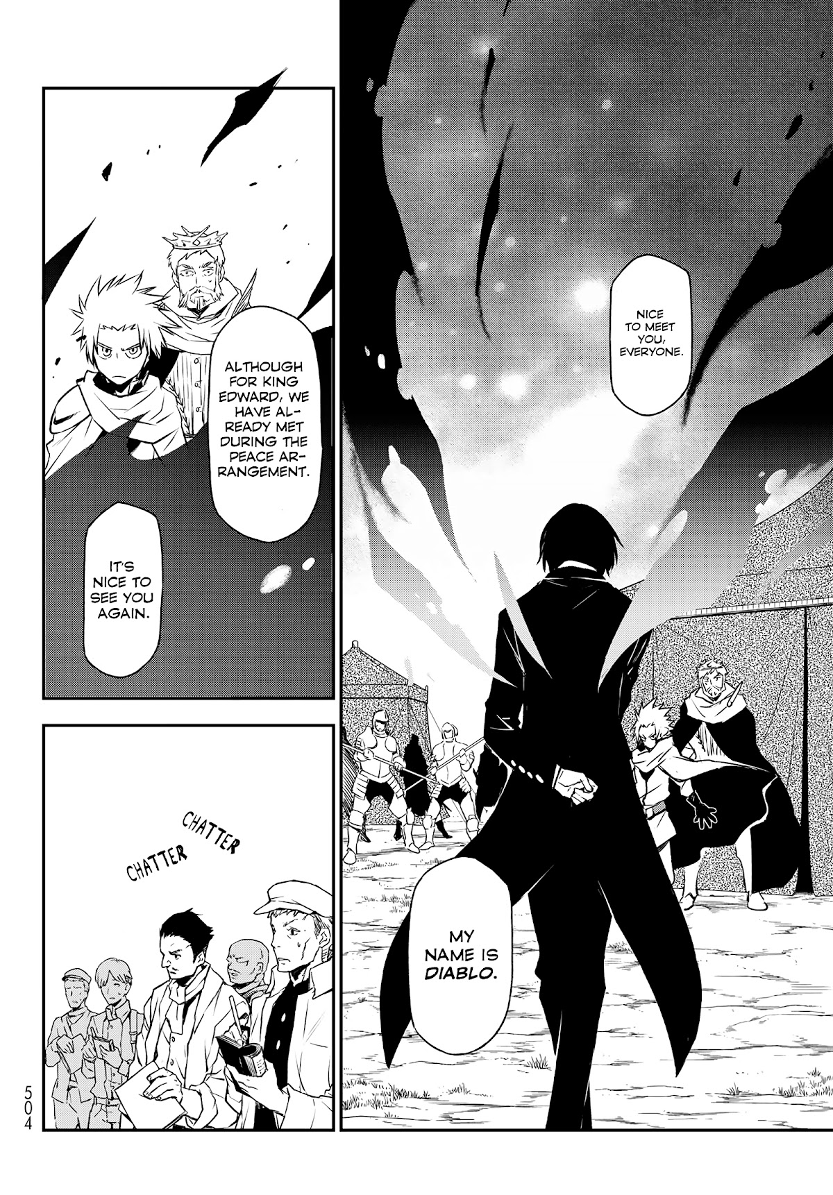 Tensei Shitara Slime Datta Ken Chapter 94 page 14 - Chapter 94: The Old Demon's Smile