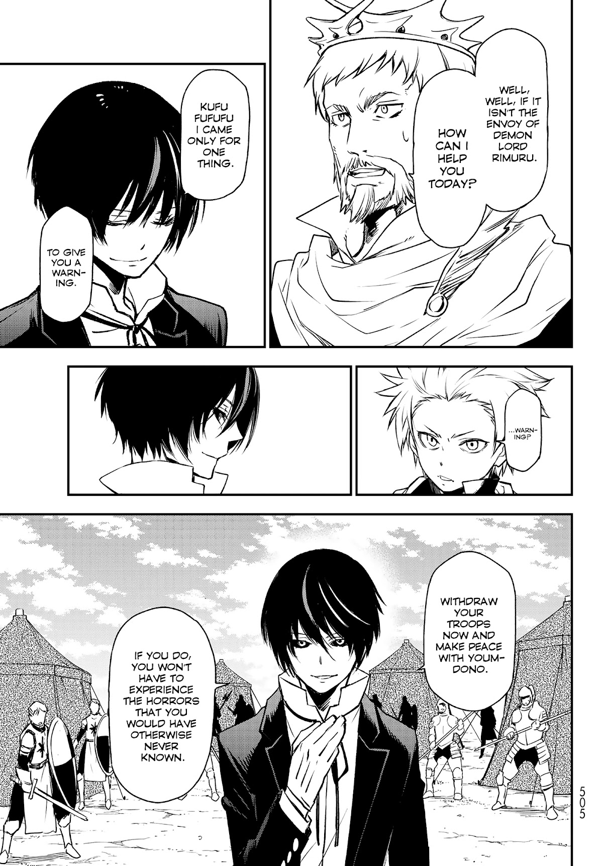 Tensei Shitara Slime Datta Ken Chapter 94 page 15 - Chapter 94: The Old Demon's Smile