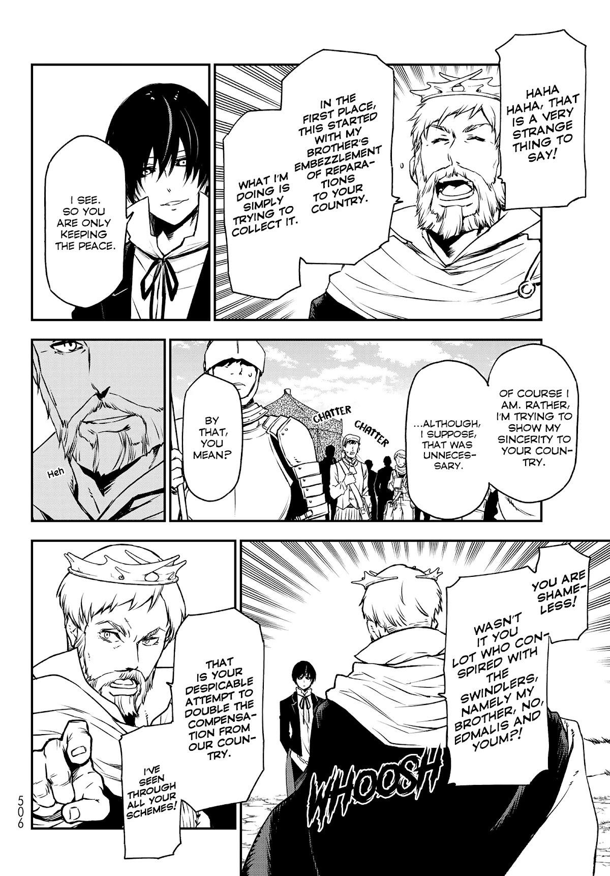 Tensei Shitara Slime Datta Ken Chapter 94 page 16 - Chapter 94: The Old Demon's Smile