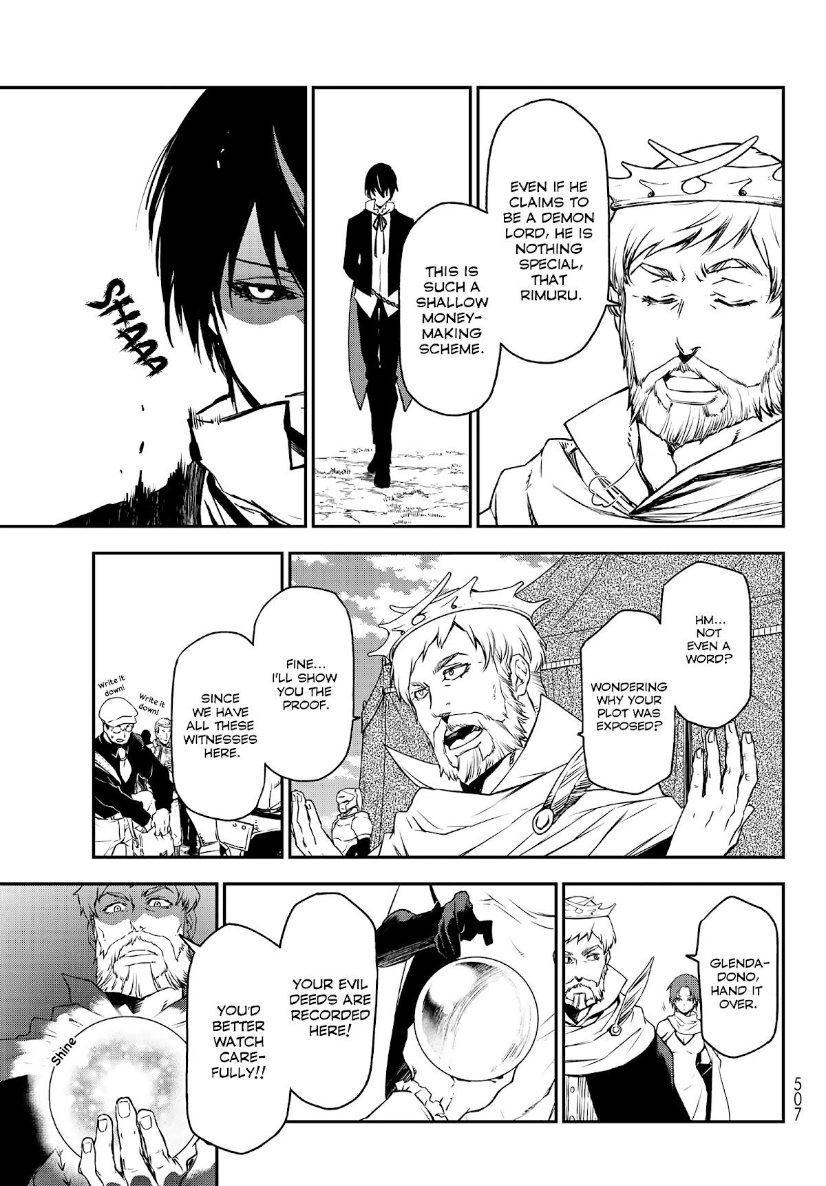 Tensei Shitara Slime Datta Ken Chapter 94 page 17 - Chapter 94: The Old Demon's Smile