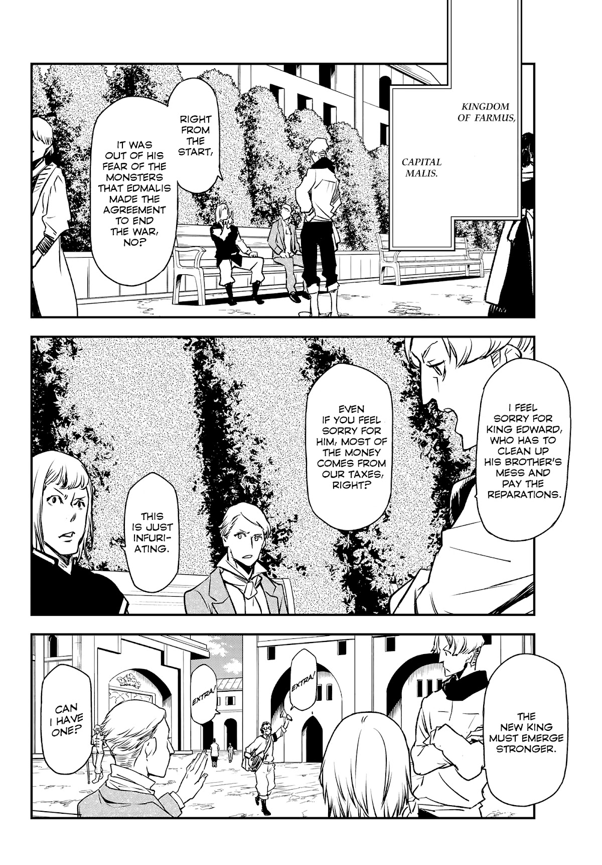 Tensei Shitara Slime Datta Ken Chapter 94 page 2 - Chapter 94: The Old Demon's Smile