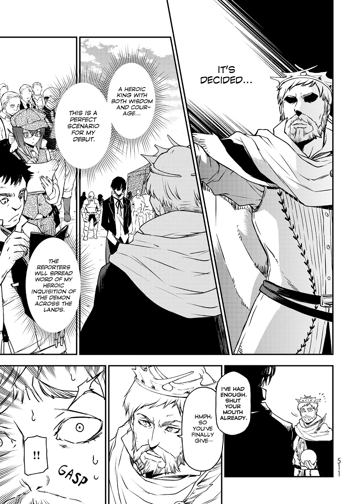 Tensei Shitara Slime Datta Ken Chapter 94 page 21 - Chapter 94: The Old Demon's Smile