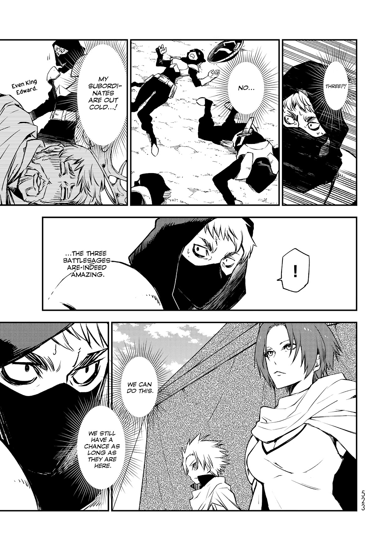 Tensei Shitara Slime Datta Ken Chapter 94 page 33 - Chapter 94: The Old Demon's Smile