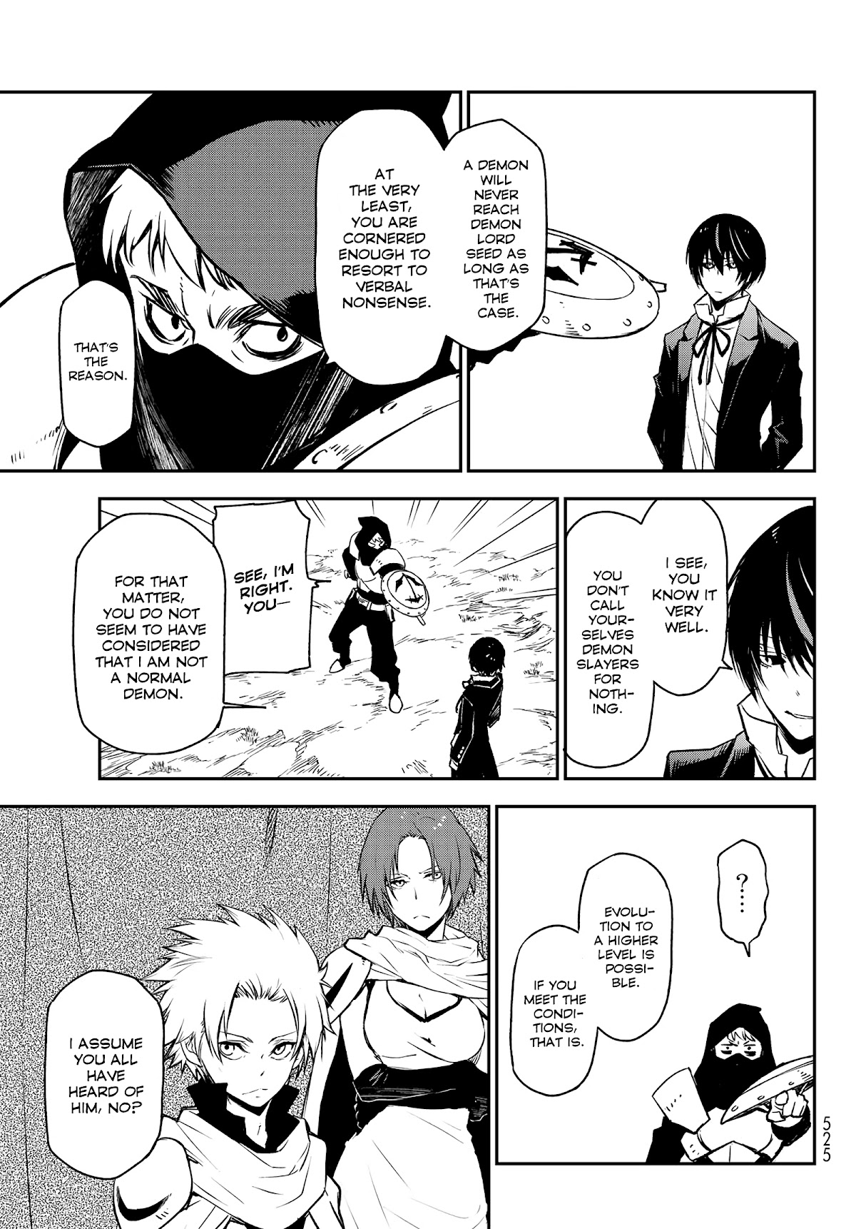 Tensei Shitara Slime Datta Ken Chapter 94 page 35 - Chapter 94: The Old Demon's Smile