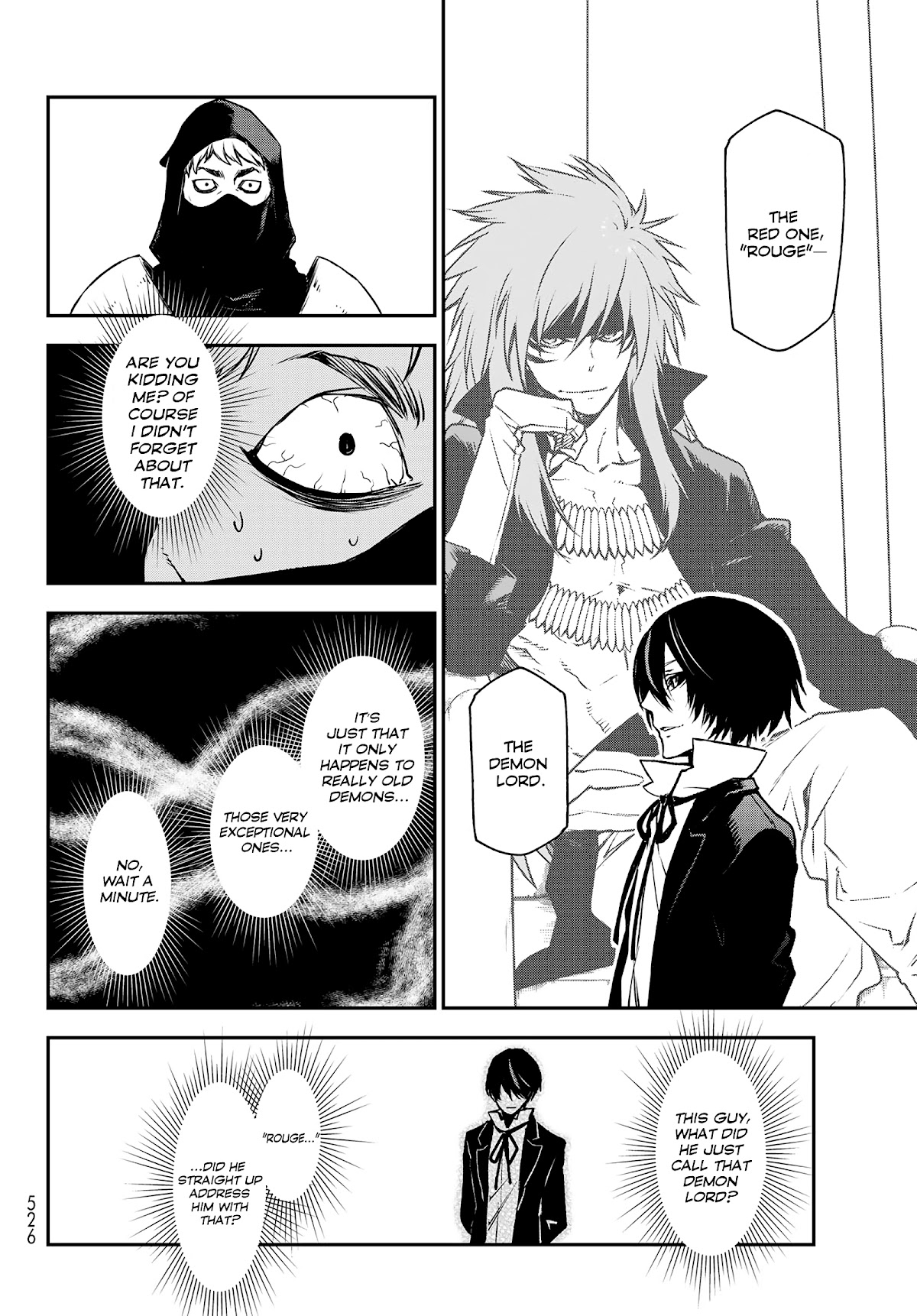 Tensei Shitara Slime Datta Ken Chapter 94 page 36 - Chapter 94: The Old Demon's Smile