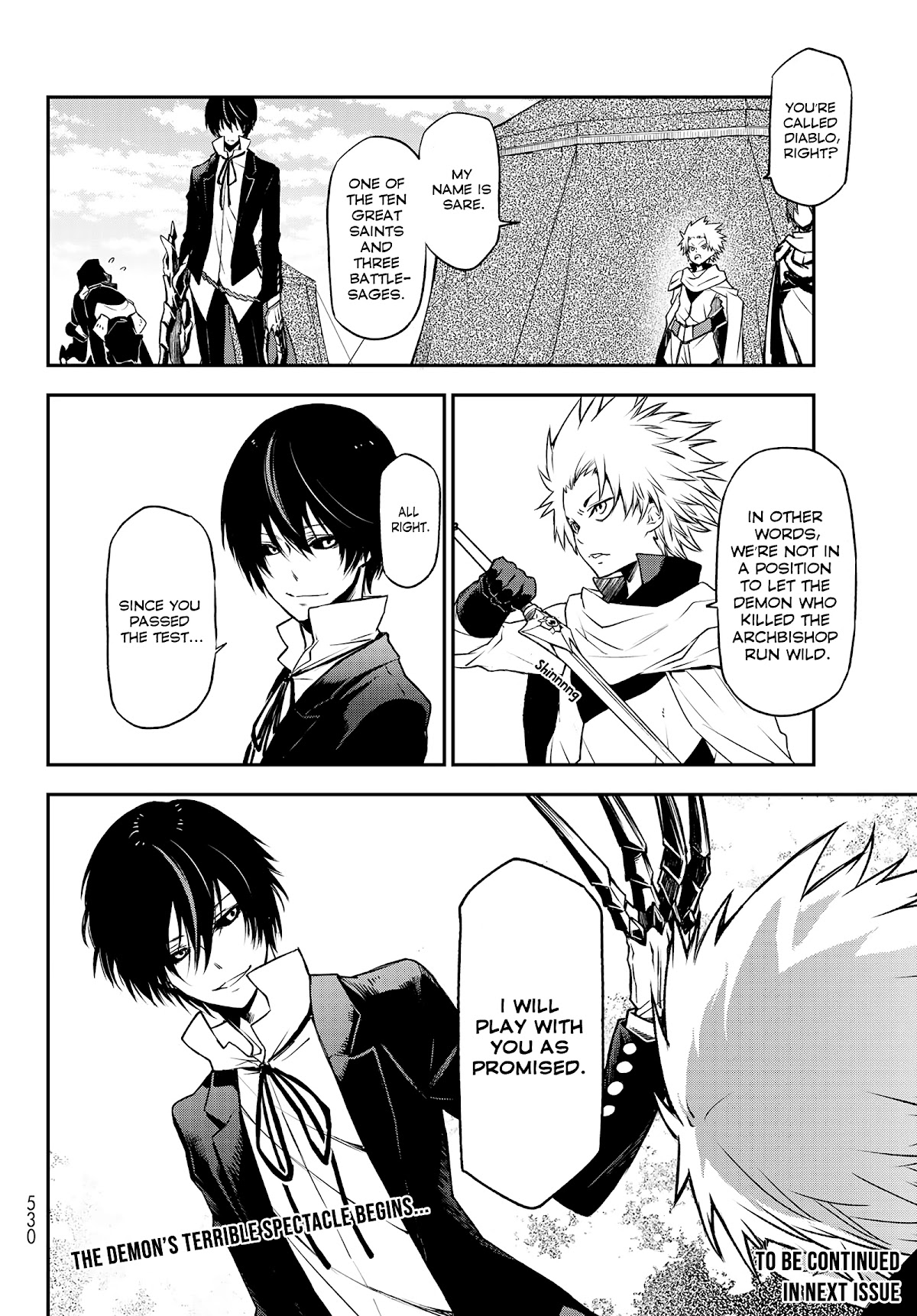 Tensei Shitara Slime Datta Ken Chapter 94 page 40 - Chapter 94: The Old Demon's Smile