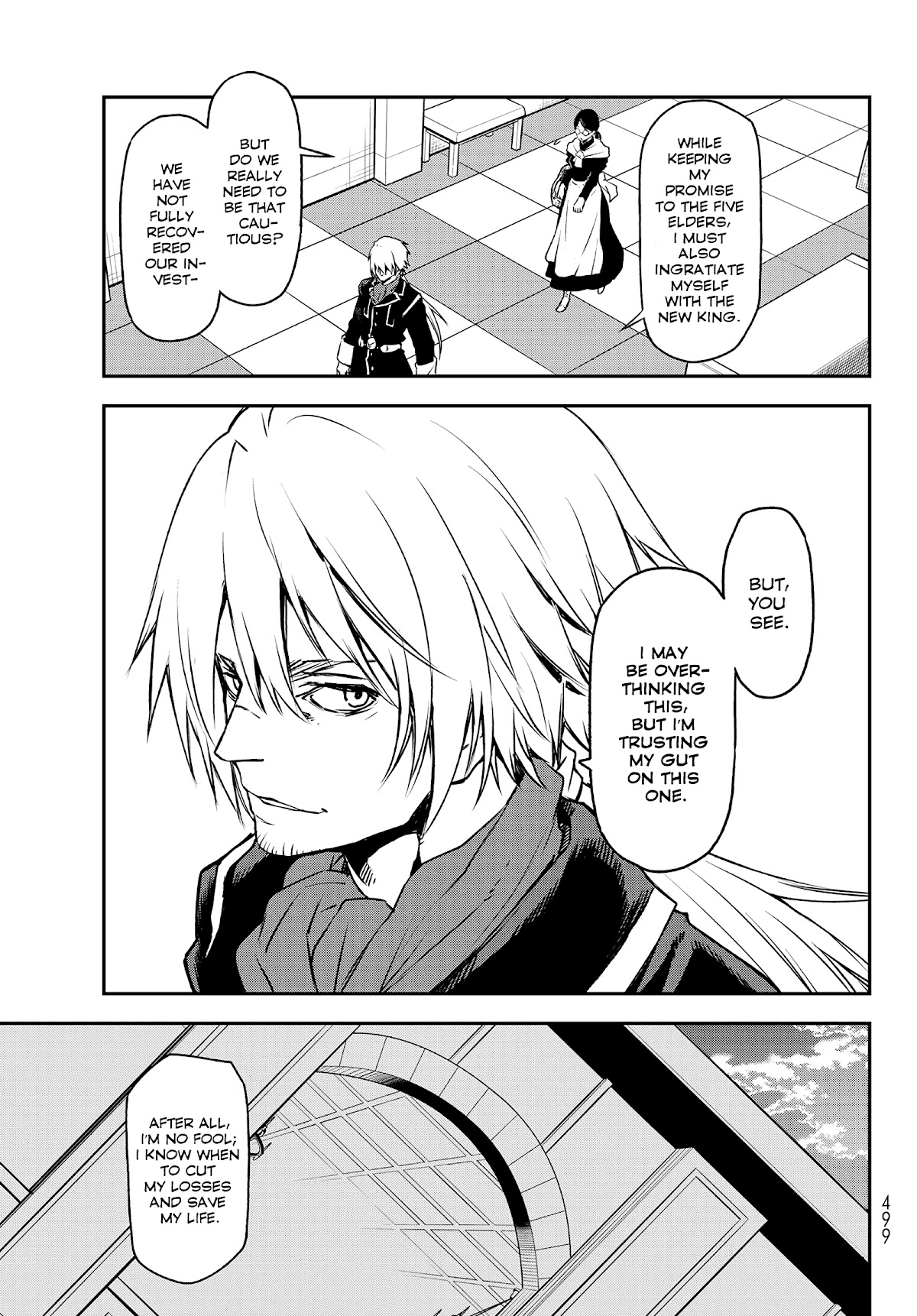 Tensei Shitara Slime Datta Ken Chapter 94 page 9 - Chapter 94: The Old Demon's Smile