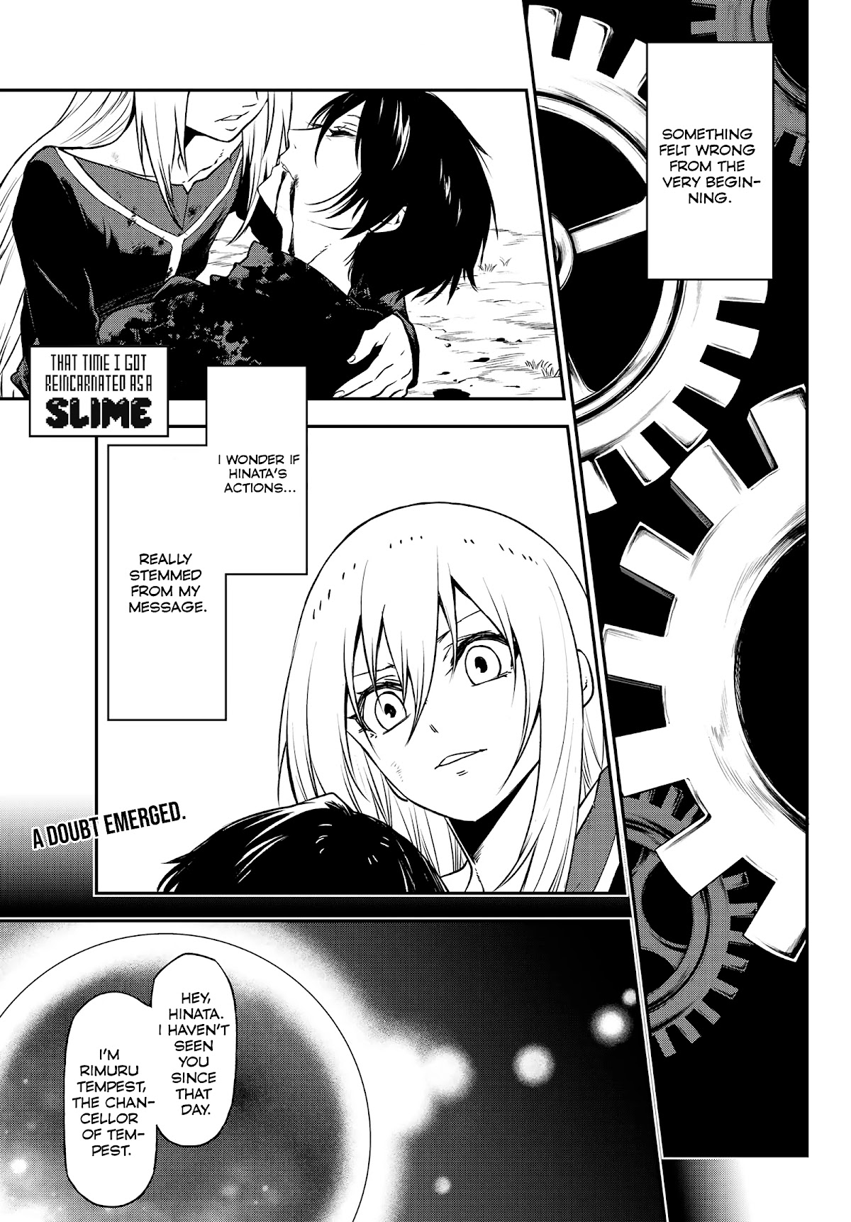 Tensei Shitara Slime Datta Ken Chapter 96 page 1 - Chapter 96: God And Demon Lord