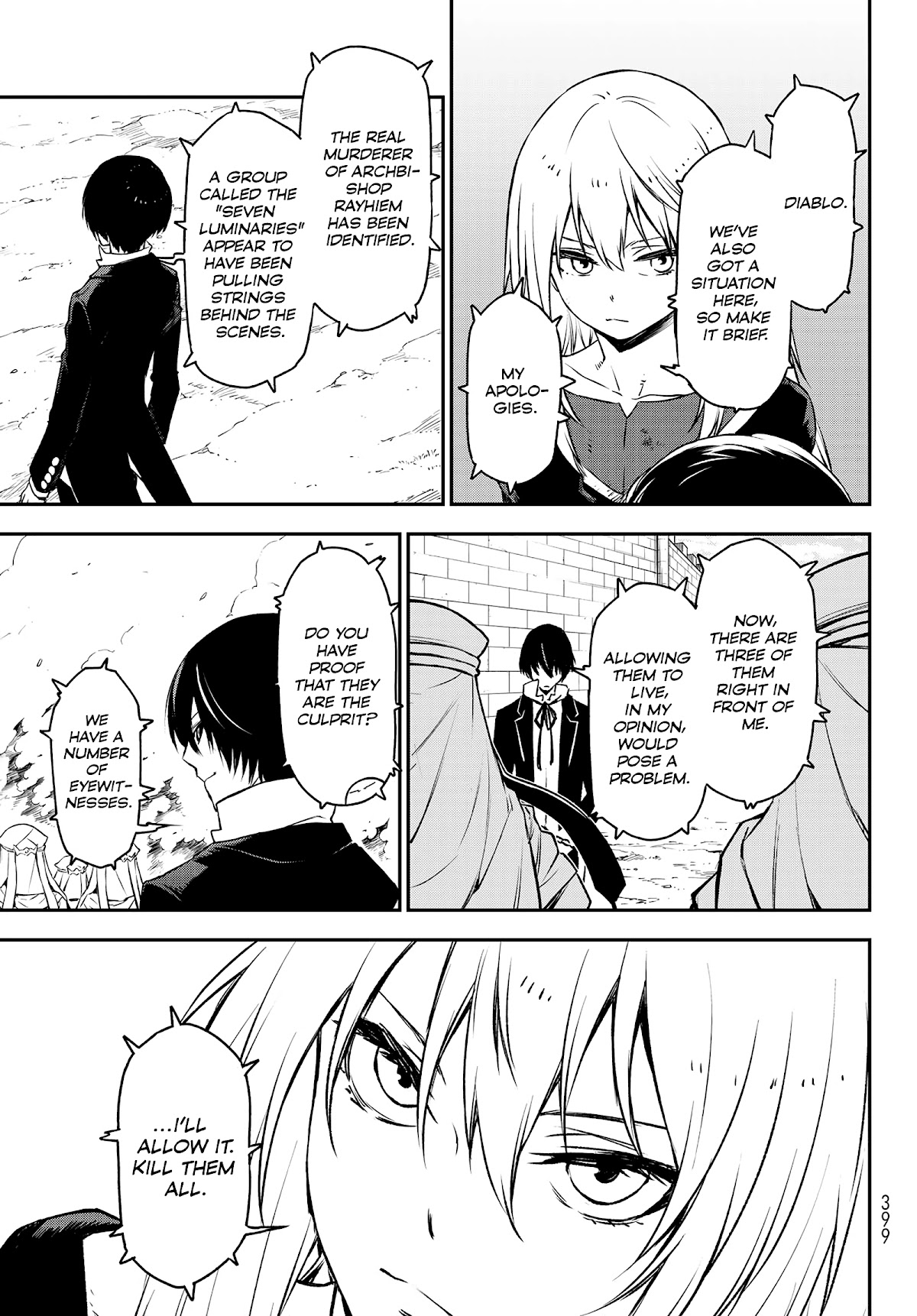 Tensei Shitara Slime Datta Ken Chapter 96 page 11 - Chapter 96: God And Demon Lord