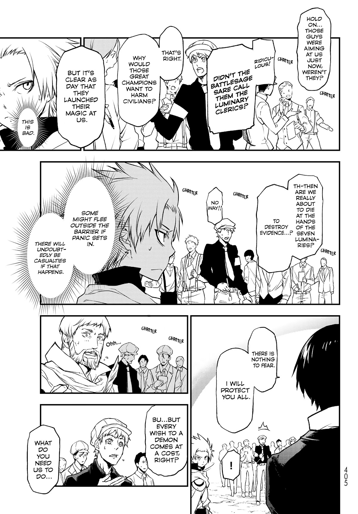 Tensei Shitara Slime Datta Ken Chapter 96 page 17 - Chapter 96: God And Demon Lord