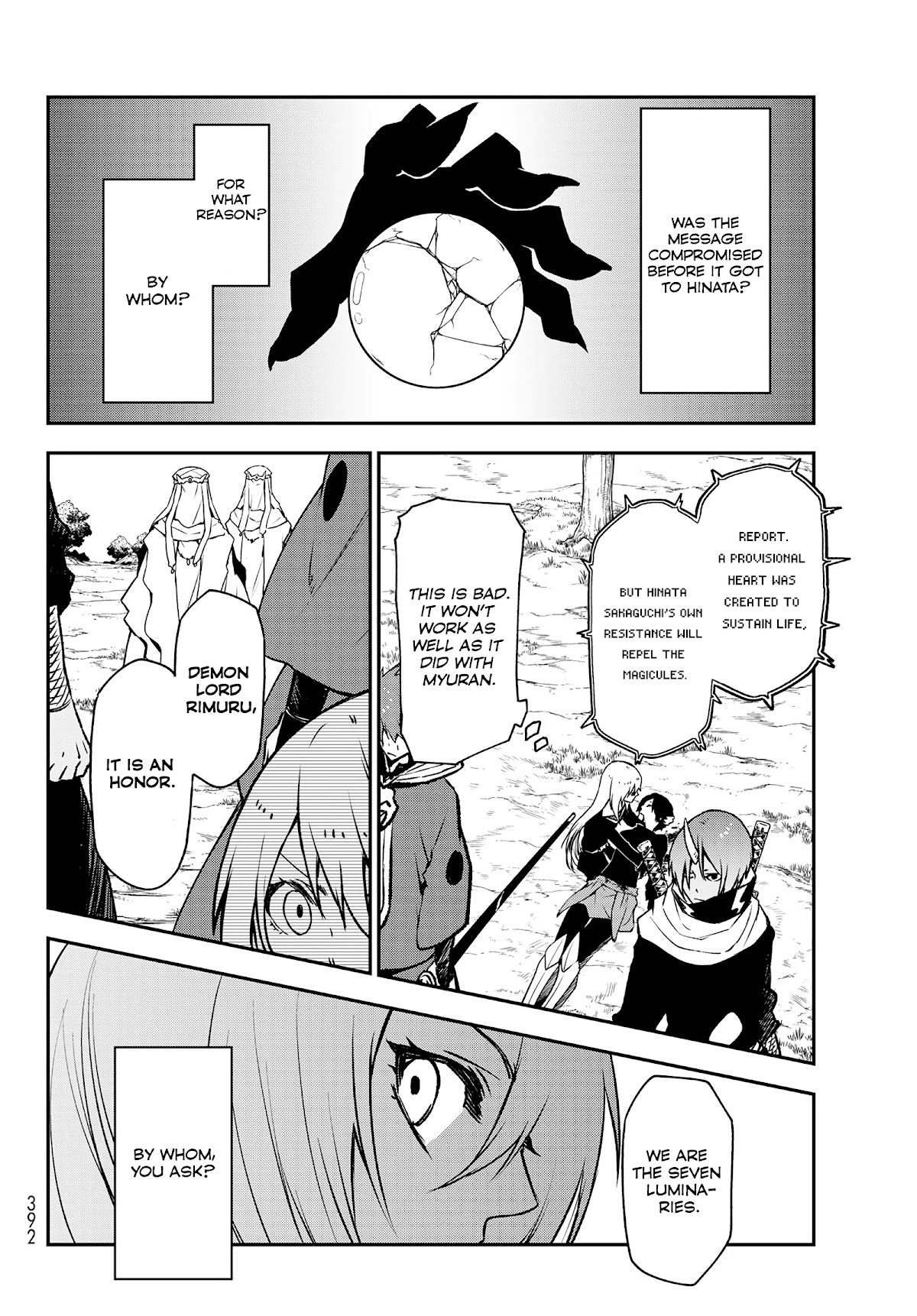 Tensei Shitara Slime Datta Ken Chapter 96 page 4 - Chapter 96: God And Demon Lord