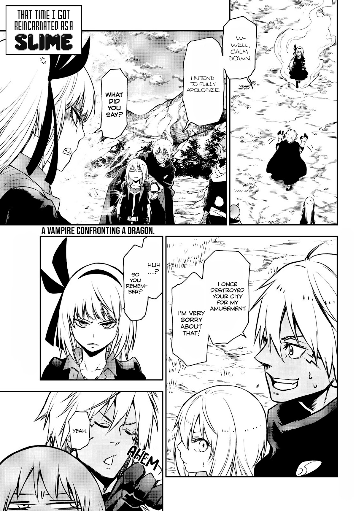 Tensei Shitara Slime Datta Ken Chapter 98 page 1 - Chapter 98: Progress Report