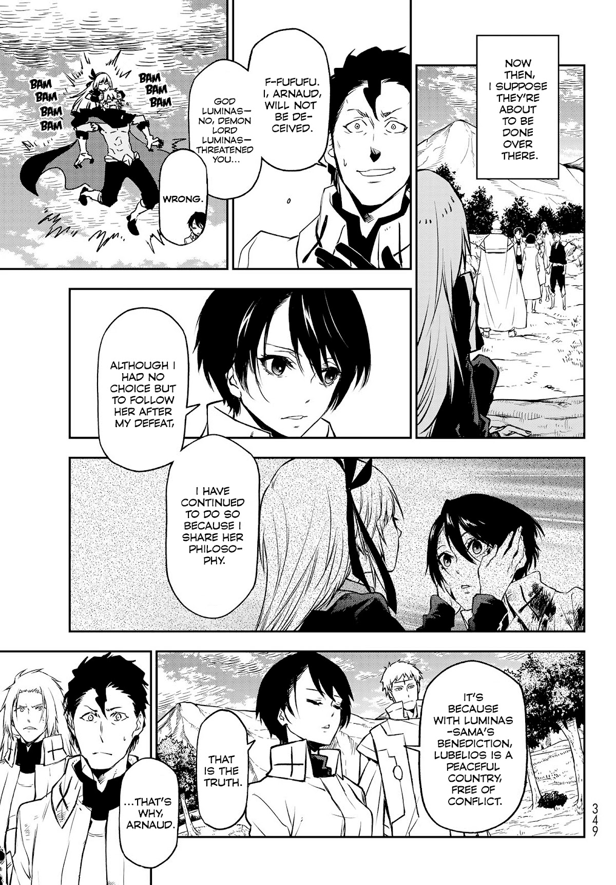 Tensei Shitara Slime Datta Ken Chapter 98 page 11 - Chapter 98: Progress Report