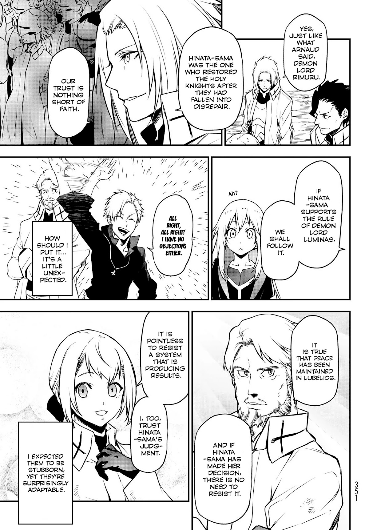 Tensei Shitara Slime Datta Ken Chapter 98 page 13 - Chapter 98: Progress Report