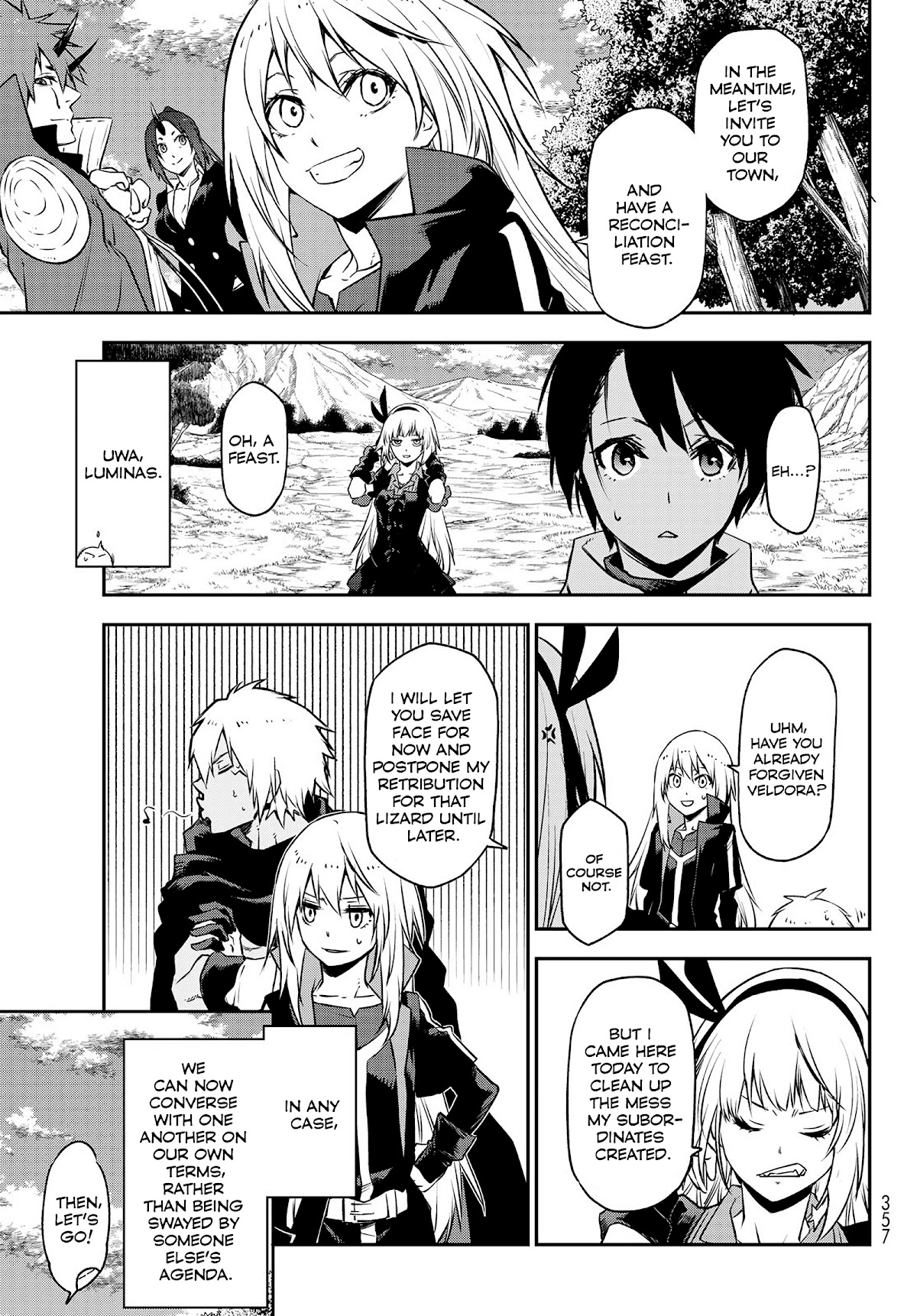 Tensei Shitara Slime Datta Ken Chapter 98 page 19 - Chapter 98: Progress Report