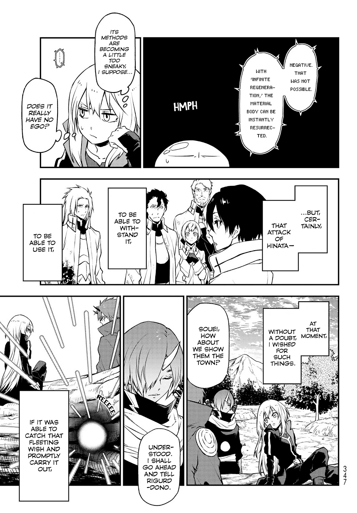 Tensei Shitara Slime Datta Ken Chapter 98 page 9 - Chapter 98: Progress Report