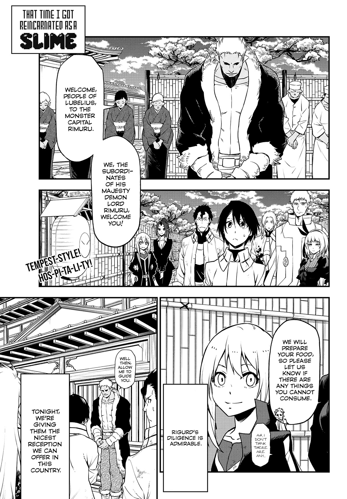 Tensei Shitara Slime Datta Ken Chapter 99 page 1 - Chapter 99: Reconciliation & Agreement 1