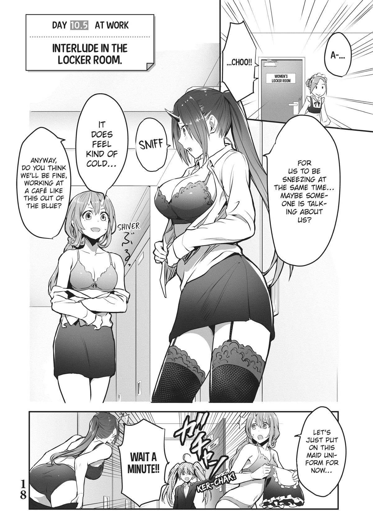 Tensei Shite mo Shachiku Datta Ken Chapter 10.5 page 2 - Chapter 10.5: Interlude In the Locker Room