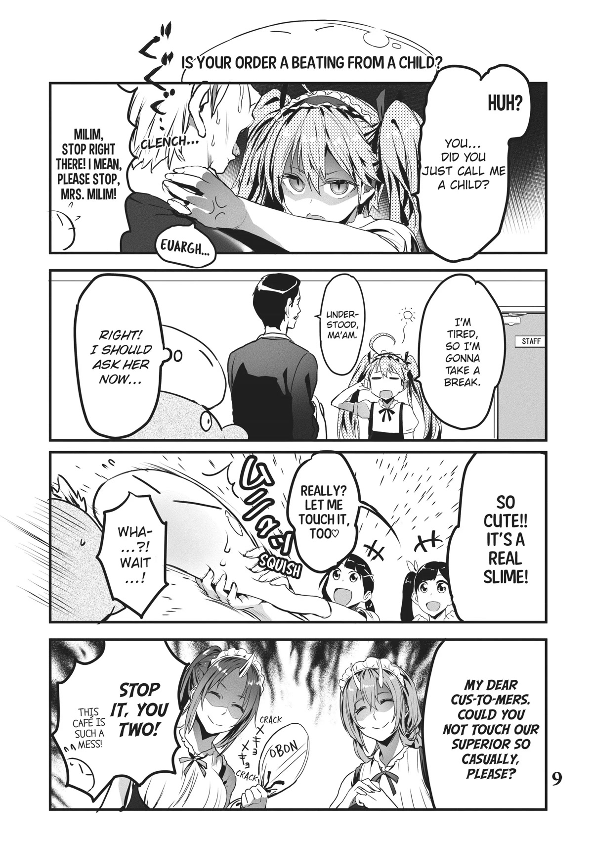 Tensei Shite mo Shachiku Datta Ken Chapter 10 page 10 - Chapter 10: Rimuru and His Cheerful Coworker's At a Slime Cafe