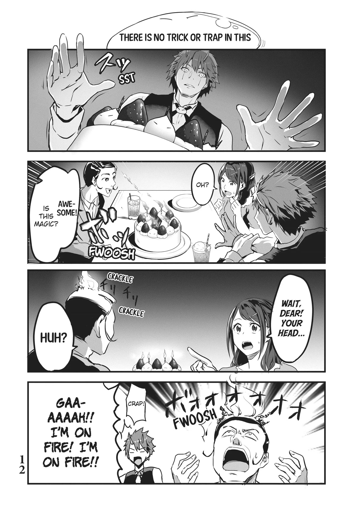 Tensei Shite mo Shachiku Datta Ken Chapter 10 page 13 - Chapter 10: Rimuru and His Cheerful Coworker's At a Slime Cafe
