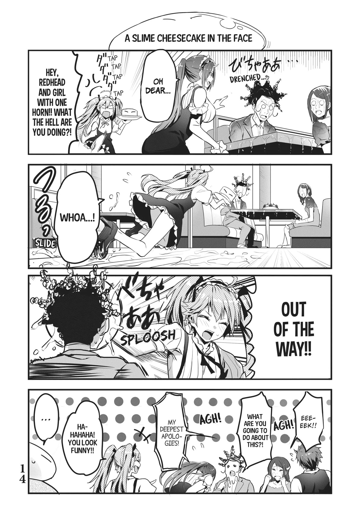 Tensei Shite mo Shachiku Datta Ken Chapter 10 page 15 - Chapter 10: Rimuru and His Cheerful Coworker's At a Slime Cafe