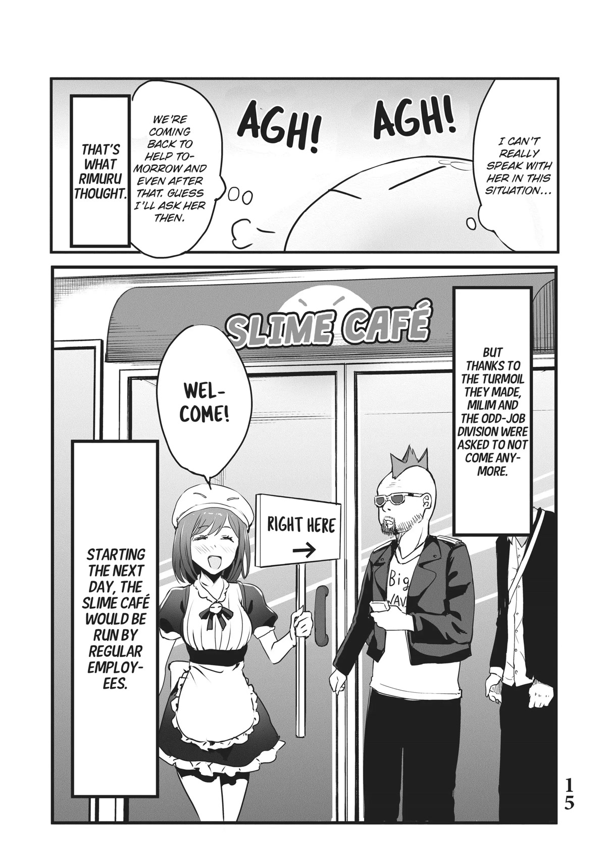 Tensei Shite mo Shachiku Datta Ken Chapter 10 page 16 - Chapter 10: Rimuru and His Cheerful Coworker's At a Slime Cafe