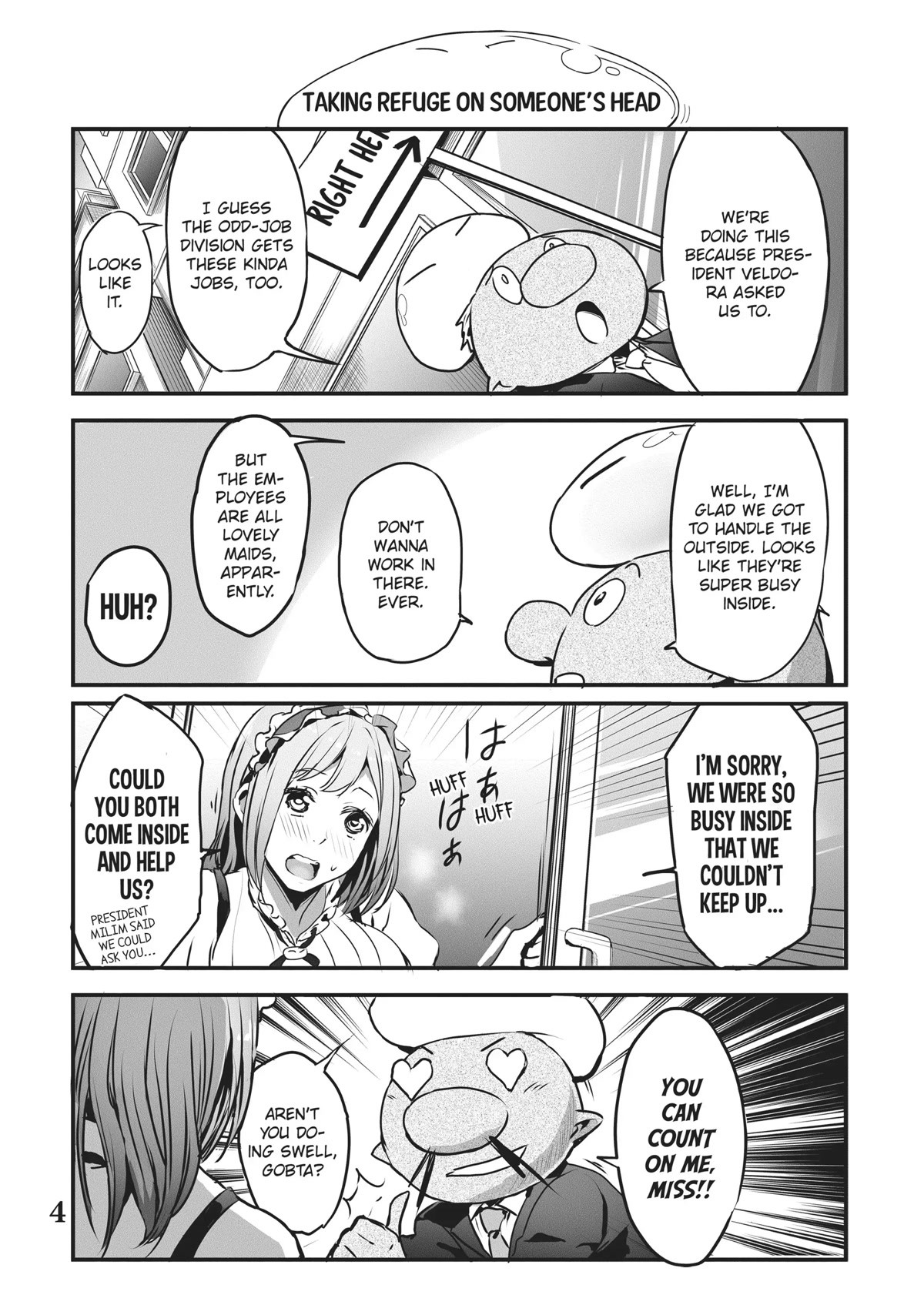 Tensei Shite mo Shachiku Datta Ken Chapter 10 page 5 - Chapter 10: Rimuru and His Cheerful Coworker's At a Slime Cafe