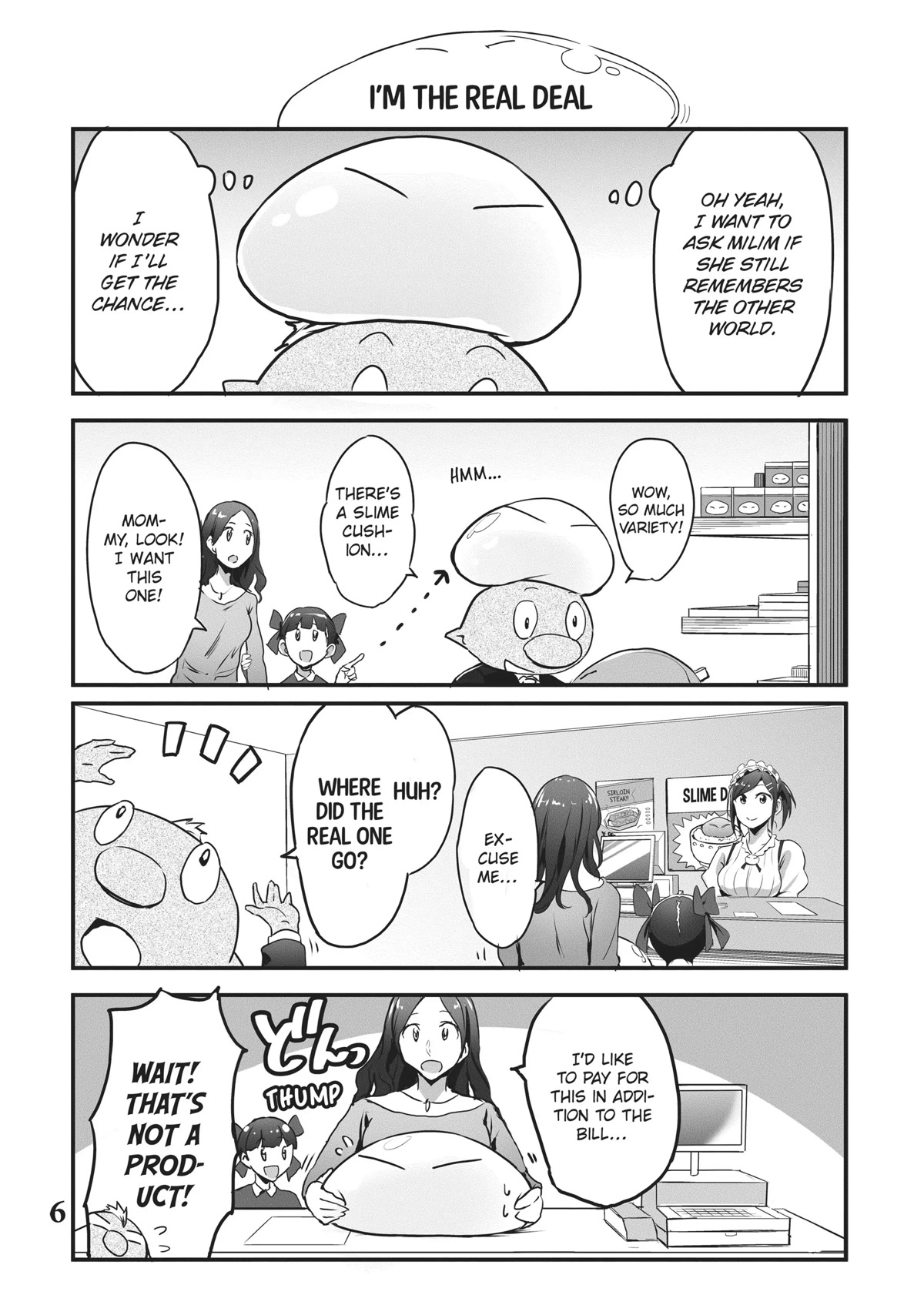 Tensei Shite mo Shachiku Datta Ken Chapter 10 page 7 - Chapter 10: Rimuru and His Cheerful Coworker's At a Slime Cafe