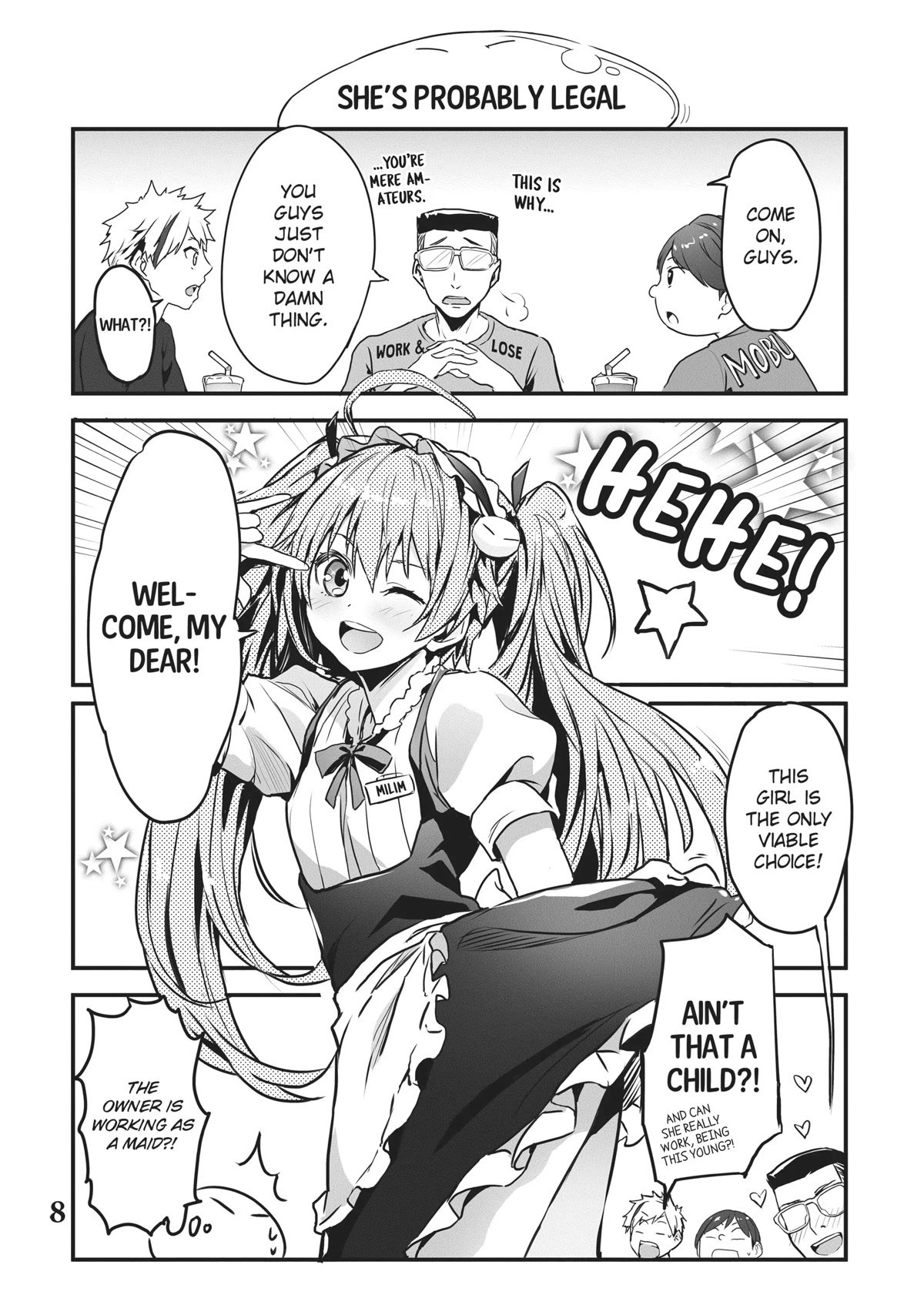 Tensei Shite mo Shachiku Datta Ken Chapter 10 page 9 - Chapter 10: Rimuru and His Cheerful Coworker's At a Slime Cafe