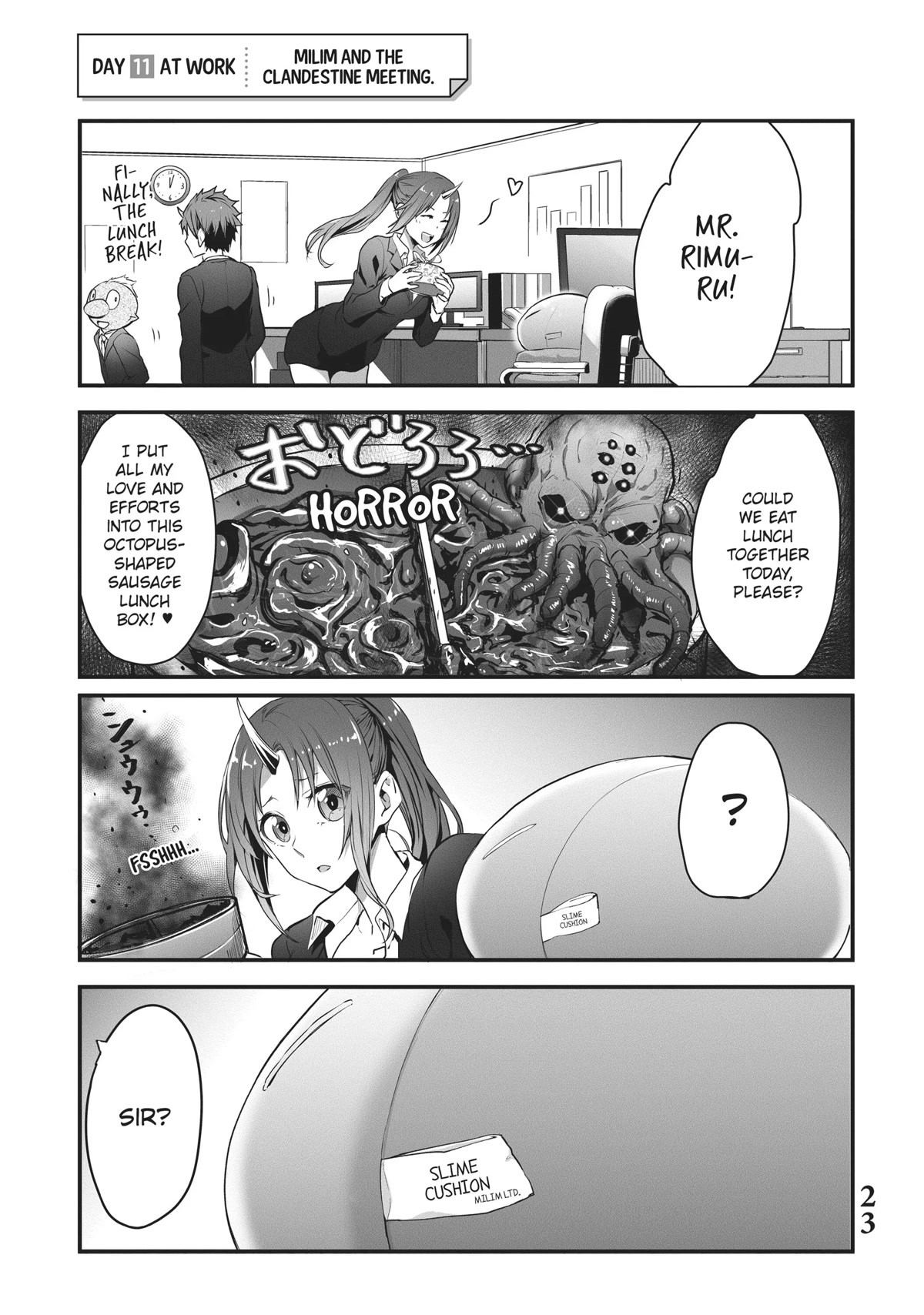 Tensei Shite mo Shachiku Datta Ken Chapter 11 page 1 - Chapter 11: Rimuru and the Clandestine Meeting