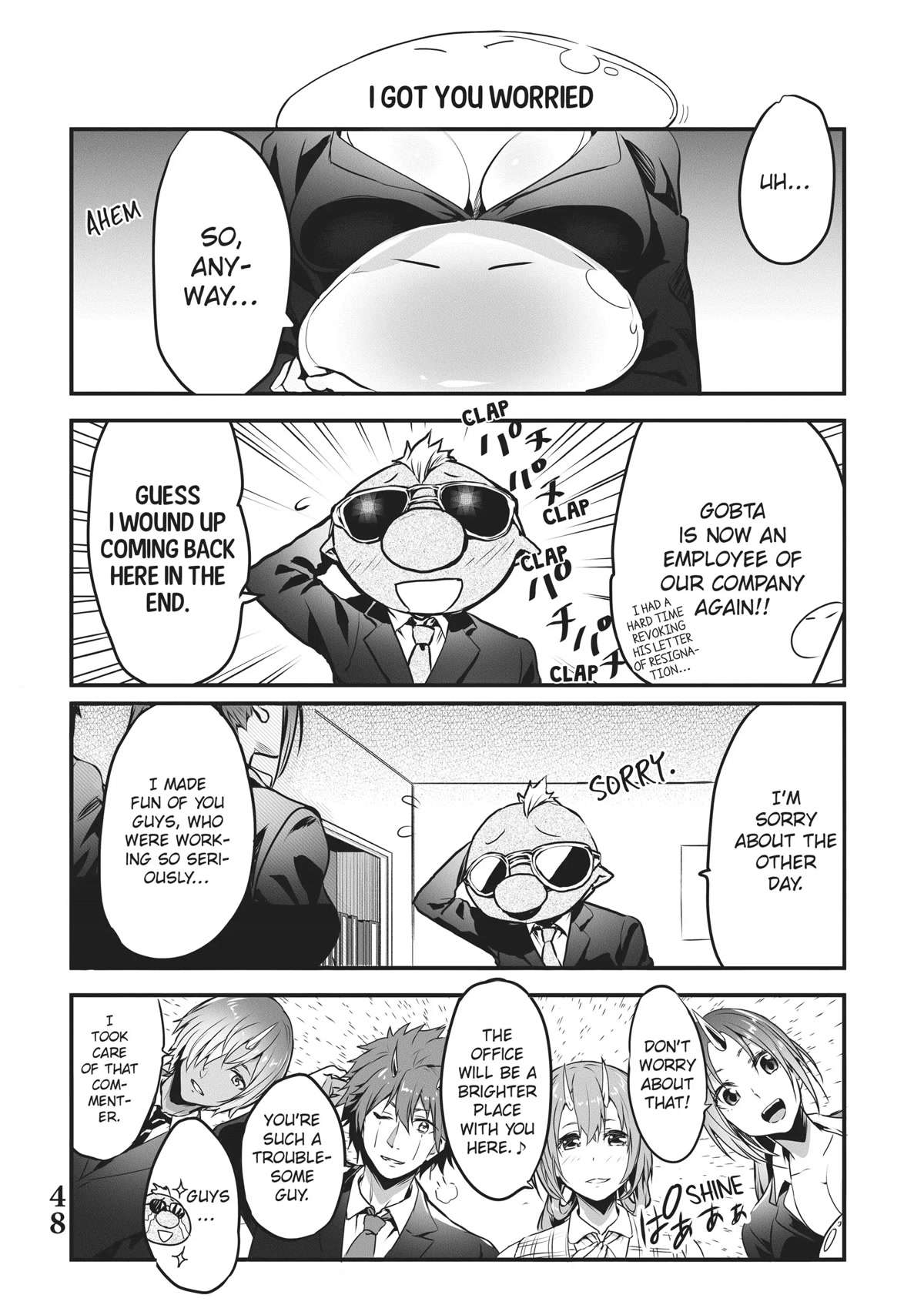 Tensei Shite mo Shachiku Datta Ken Chapter 12 page 12 - Chapter 12: Gobta Wants To Stop Being a Workaholic
